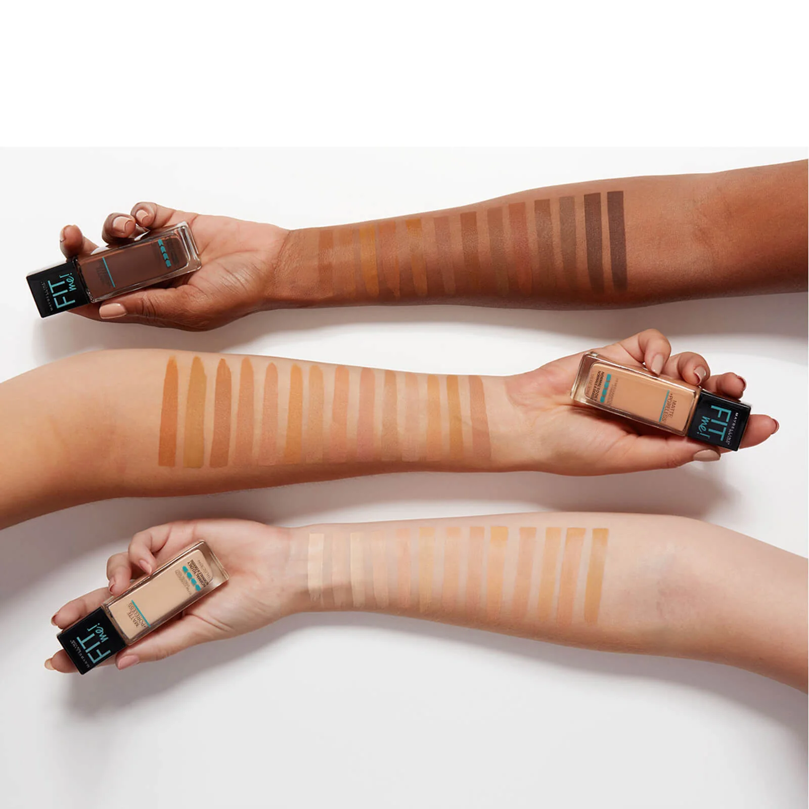 Maybelline Fit Me! Matte and Poreless Mattifying Liquid Foundation 30ml (Various Shades) - Image 34