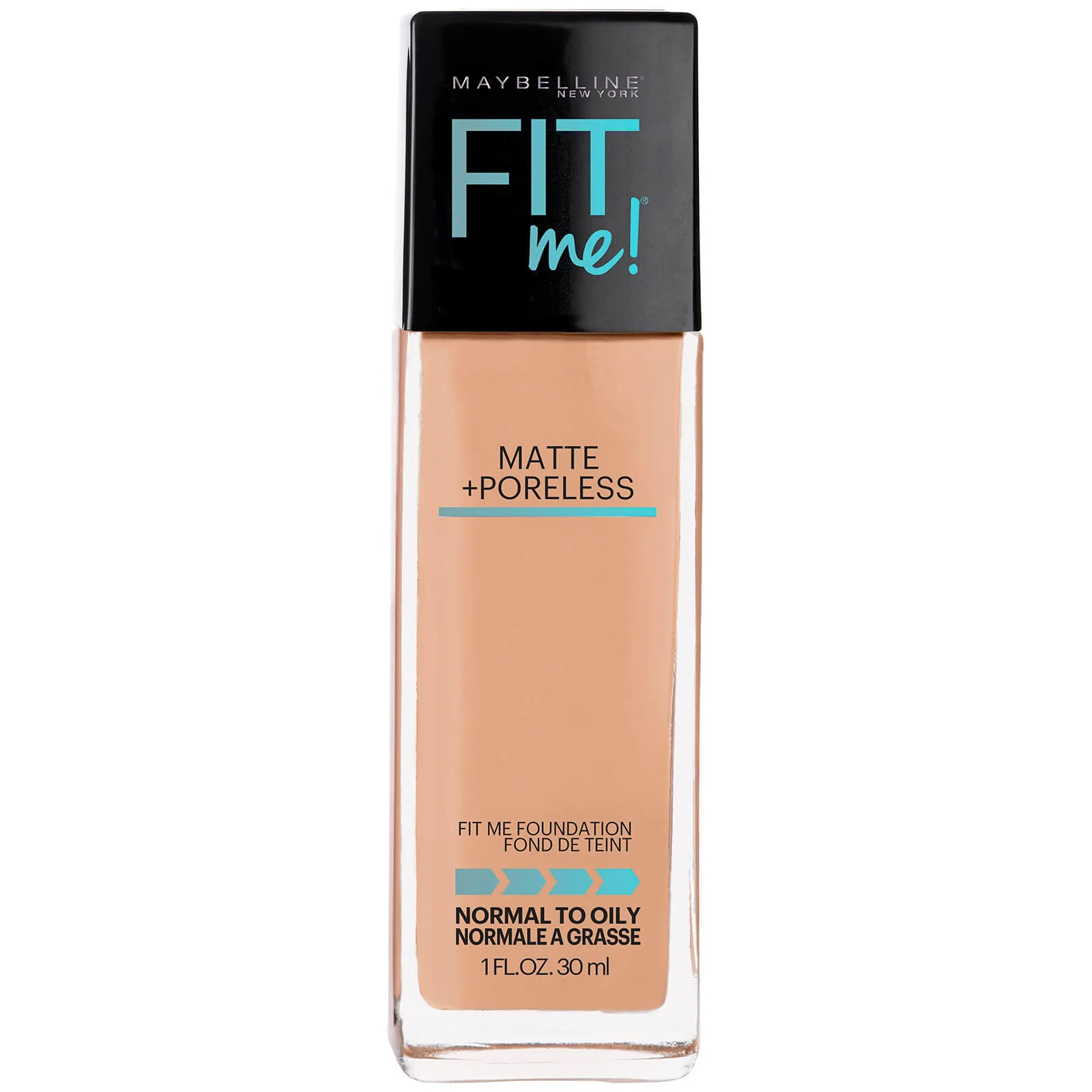 Maybelline Fit Me! Matte and Poreless Mattifying Liquid Foundation 30ml (Various Shades) - Image 36