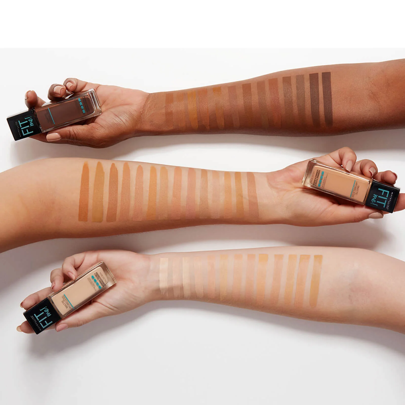 Maybelline Fit Me! Matte and Poreless Mattifying Liquid Foundation 30ml (Various Shades) - Image 39