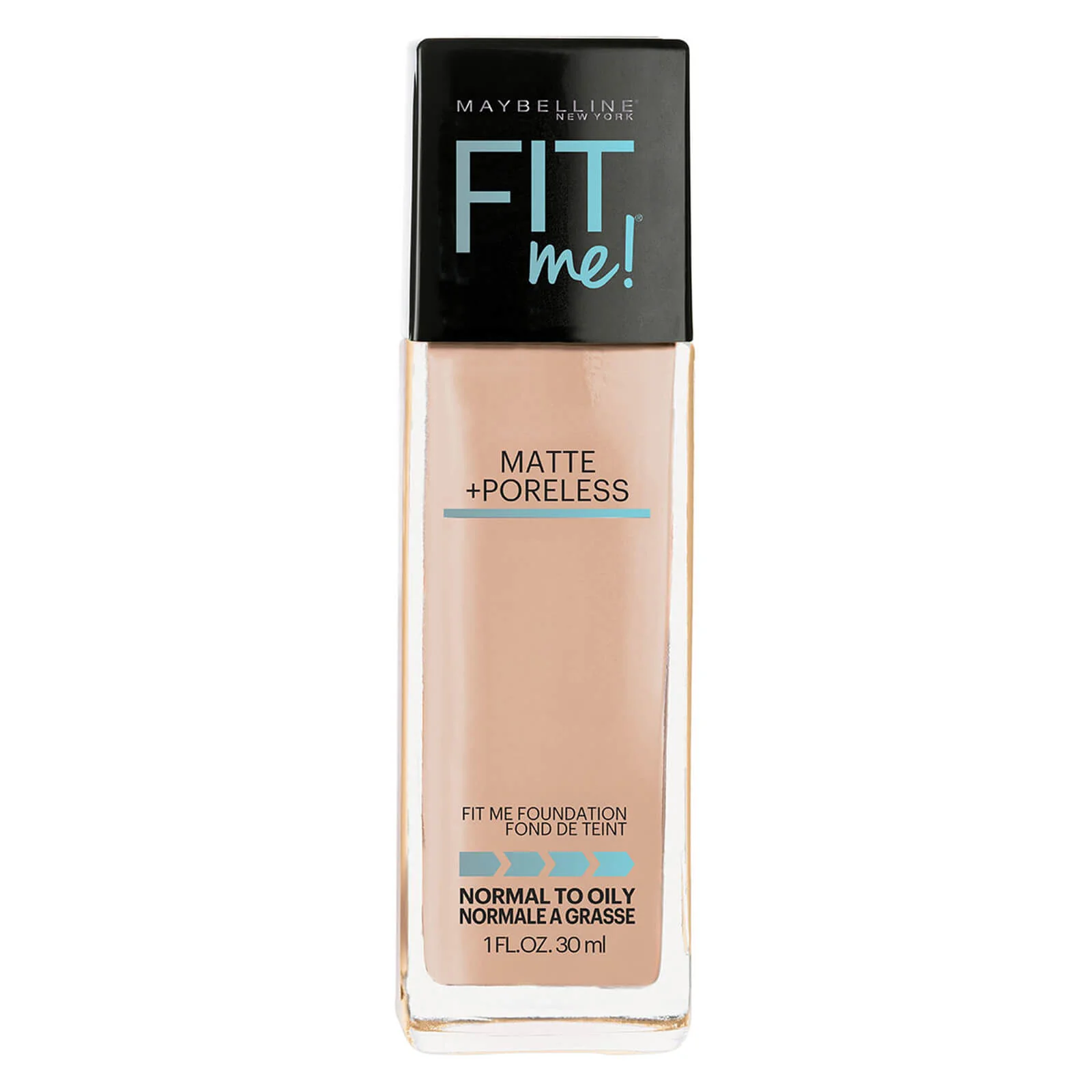 Maybelline Fit Me! Matte and Poreless Mattifying Liquid Foundation 30ml (Various Shades) - Image 41