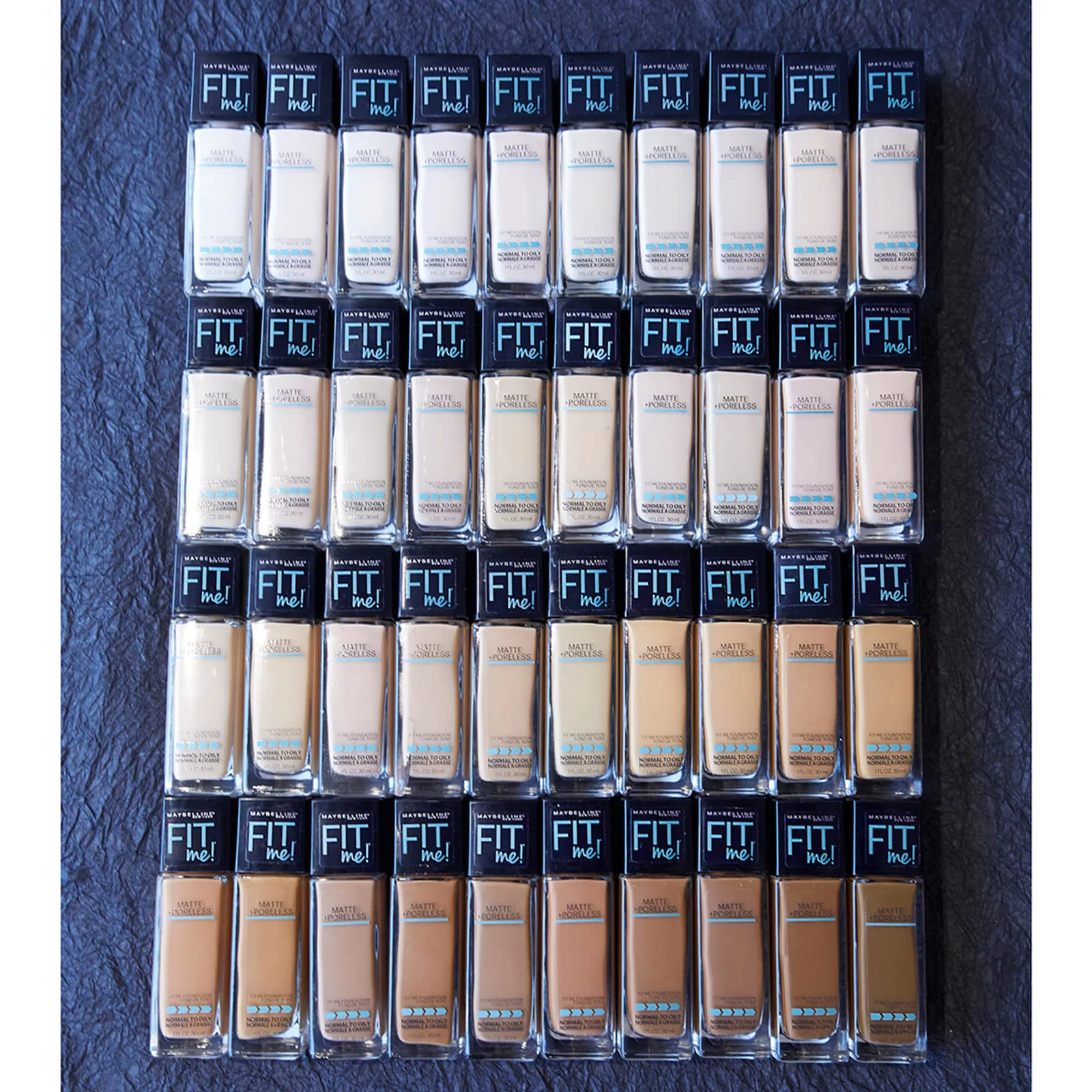 Maybelline Fit Me! Matte and Poreless Mattifying Liquid Foundation 30ml (Various Shades) - Image 50