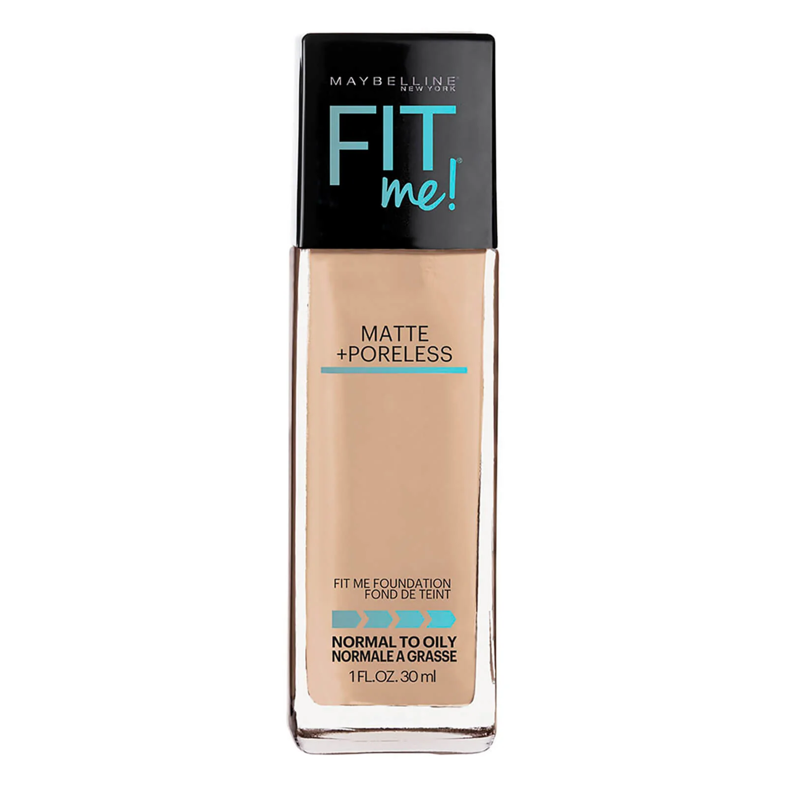 Maybelline Fit Me! Matte and Poreless Mattifying Liquid Foundation 30ml (Various Shades) - Image 51