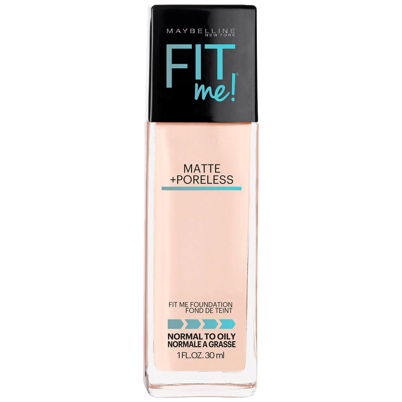 Maybelline Fit Me! Matte and Poreless Mattifying Liquid Foundation 30ml (Various Shades) - Image 56