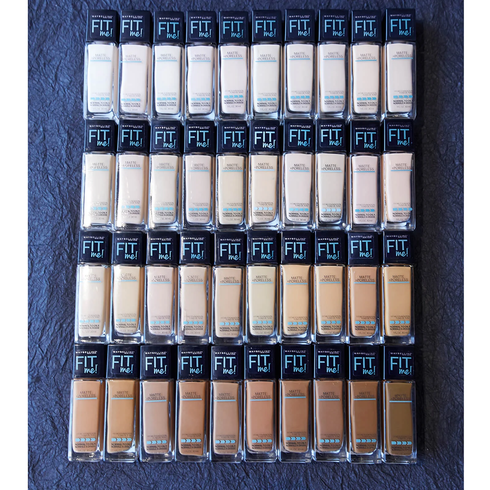 Maybelline Fit Me! Matte and Poreless Mattifying Liquid Foundation 30ml (Various Shades) - Image 60