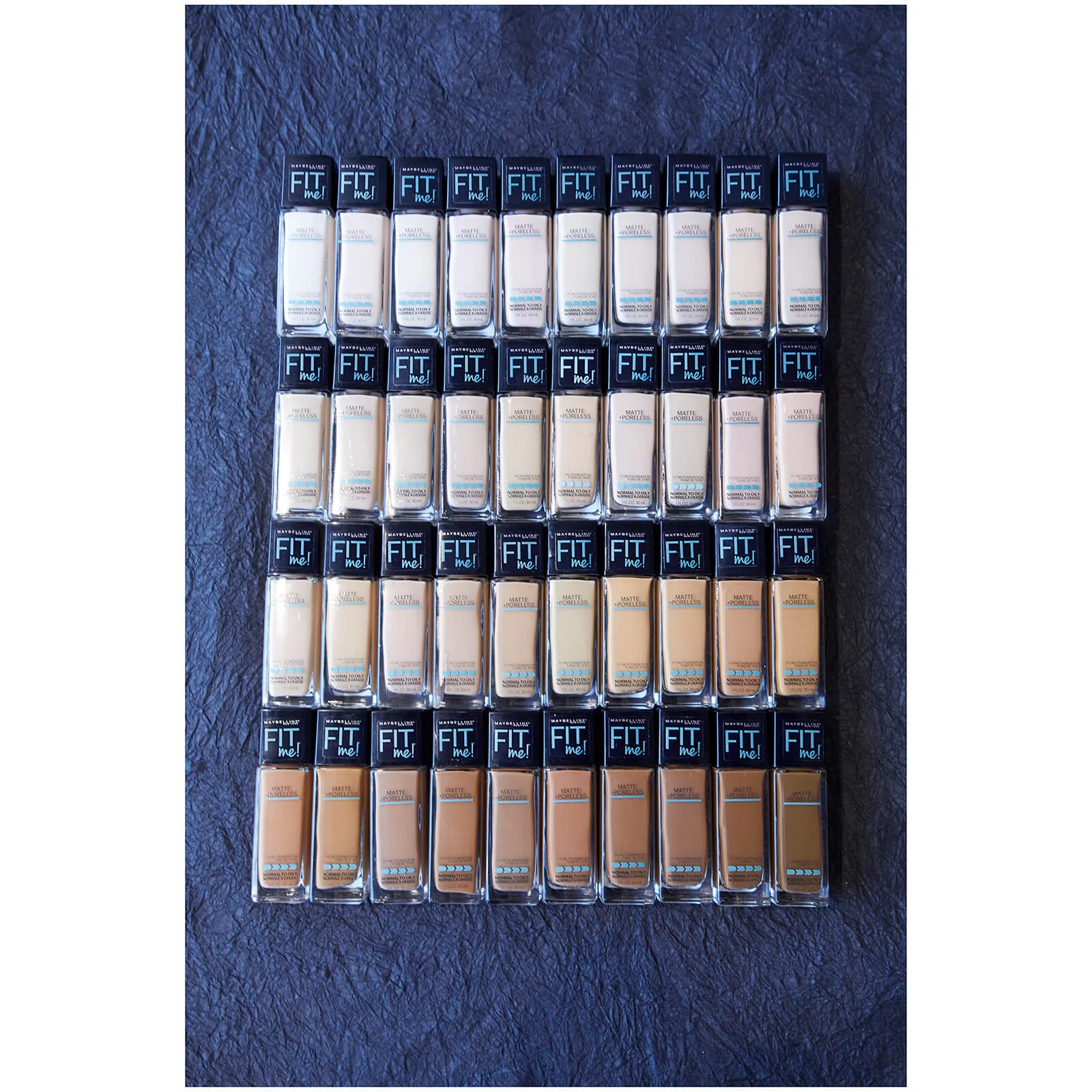 Maybelline Fit Me! Matte and Poreless Mattifying Liquid Foundation 30ml (Various Shades) - Image 65