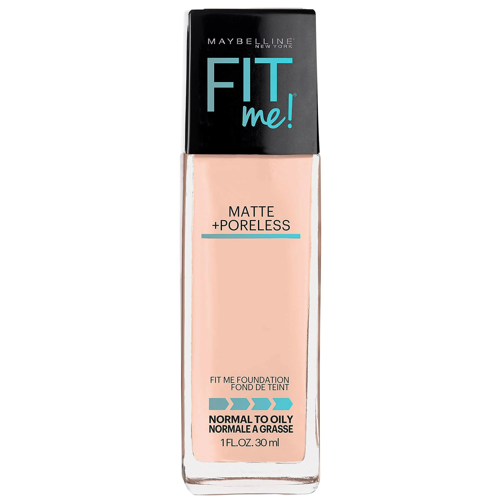 Maybelline Fit Me! Matte and Poreless Mattifying Liquid Foundation 30ml (Various Shades) - Image 76
