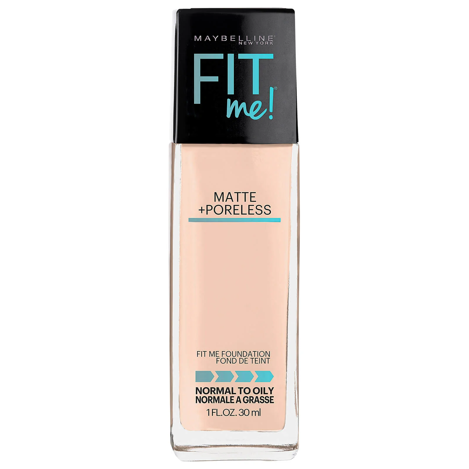 Maybelline Fit Me! Matte and Poreless Mattifying Liquid Foundation 30ml (Various Shades) - Image 81