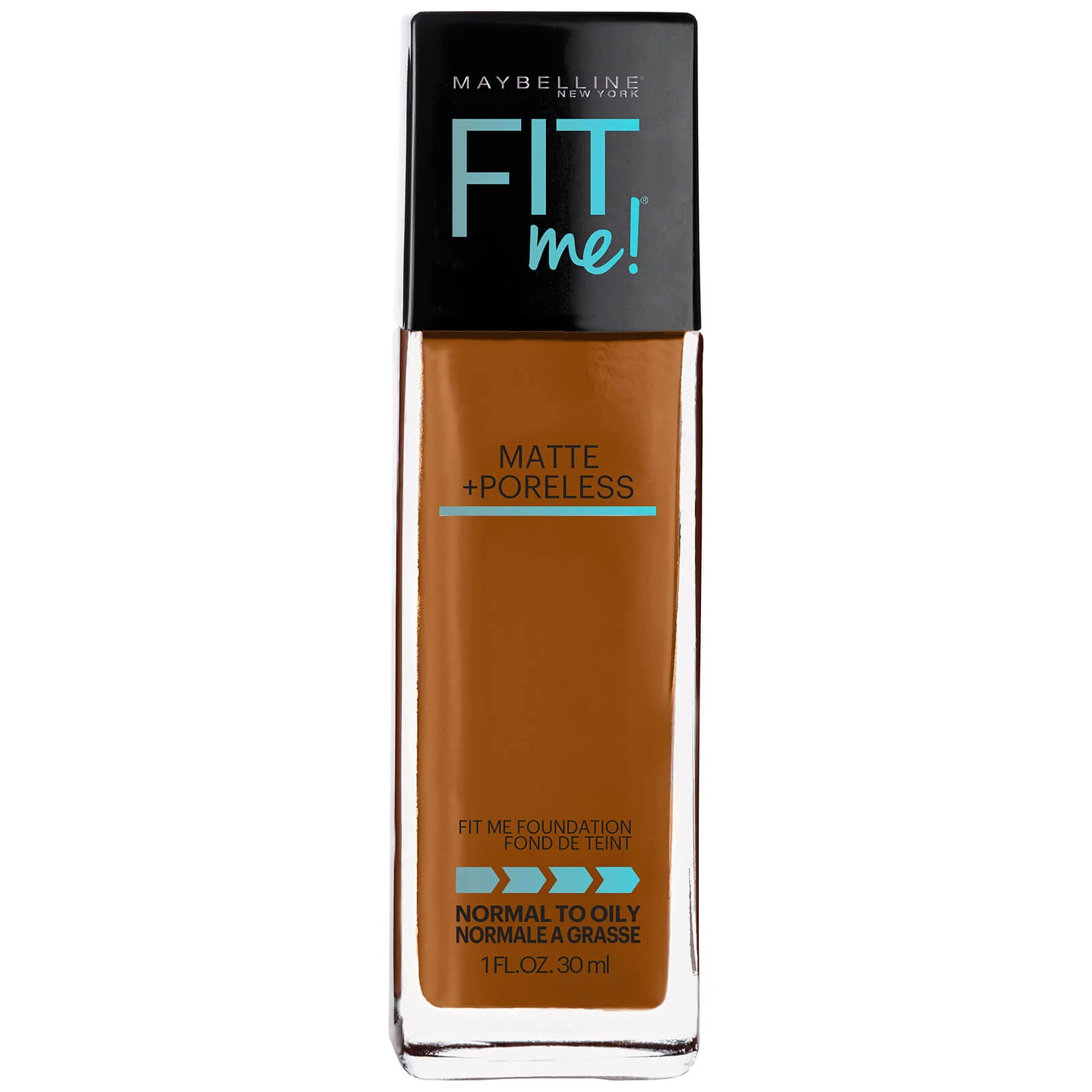 Maybelline Fit Me! Matte and Poreless Mattifying Liquid Foundation 30ml (Various Shades) - Image 91