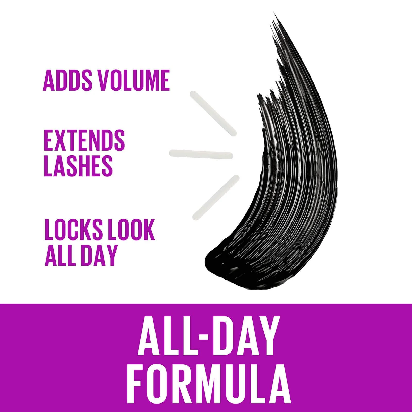 Maybelline The Falsies Lash Lift Volumising Mascara - Blackest Black - Image 3