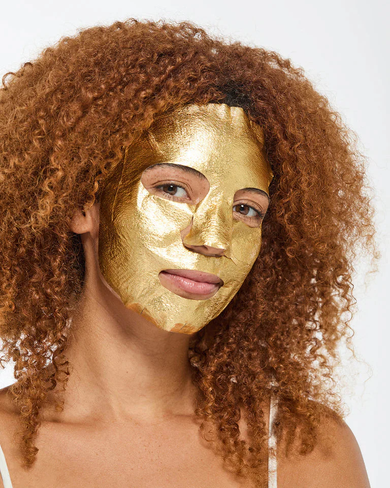 MCoBeauty Age Resist Active Gold Foil Facial Sheet Mask - Image 2