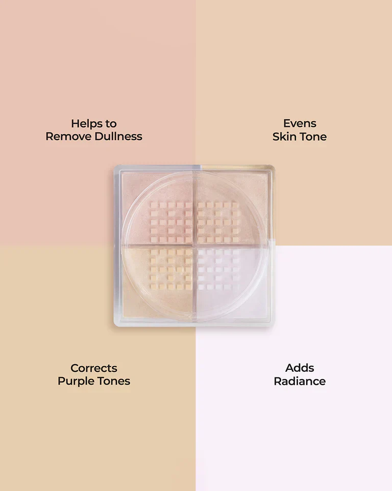 MCoBeauty Correcting Quad Loose Powder 4g - Image 6