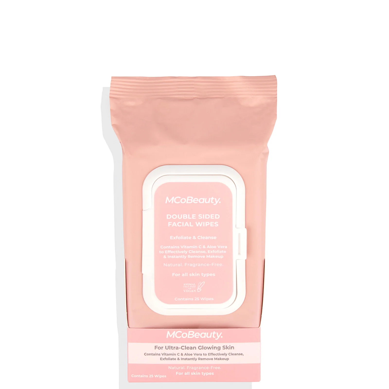 MCoBeauty Double-Sided Facial Wipes - Image 2
