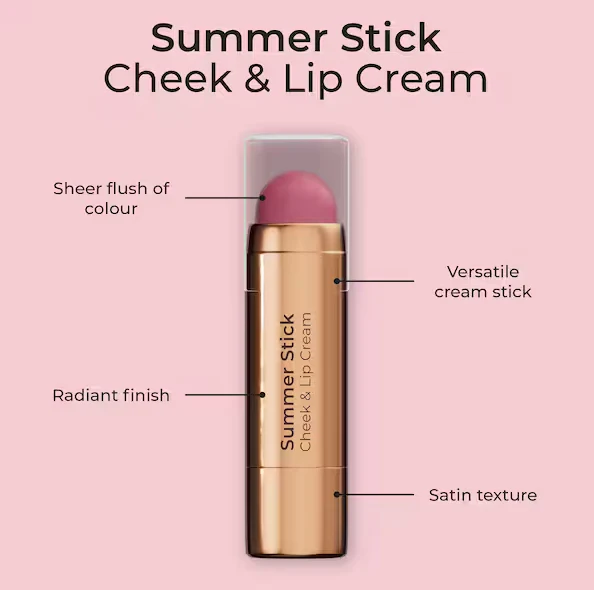 MCoBeauty Summer Stick Cheek & Lip Cream (Various Shades) - Image 2