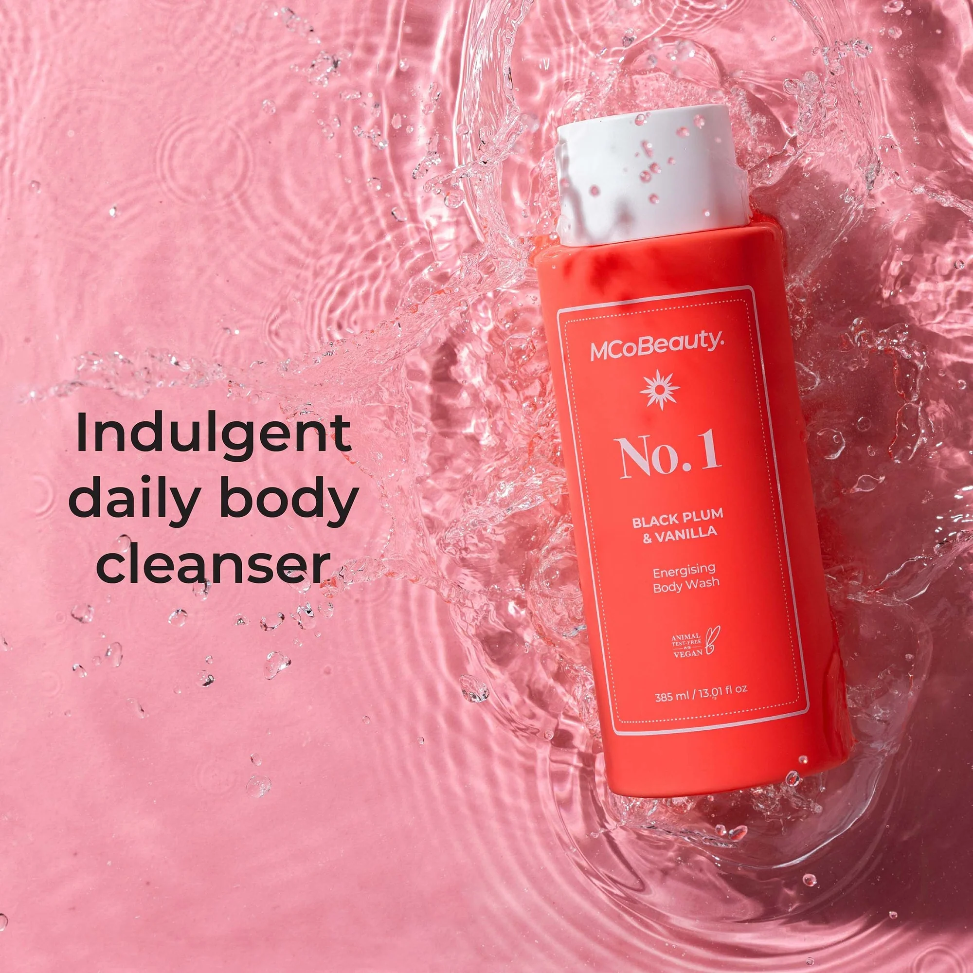 MCoBeauty Everyday Body Wash Cream-Gel 385ml  - No.1 Black Plum & Vanilla - Image 5