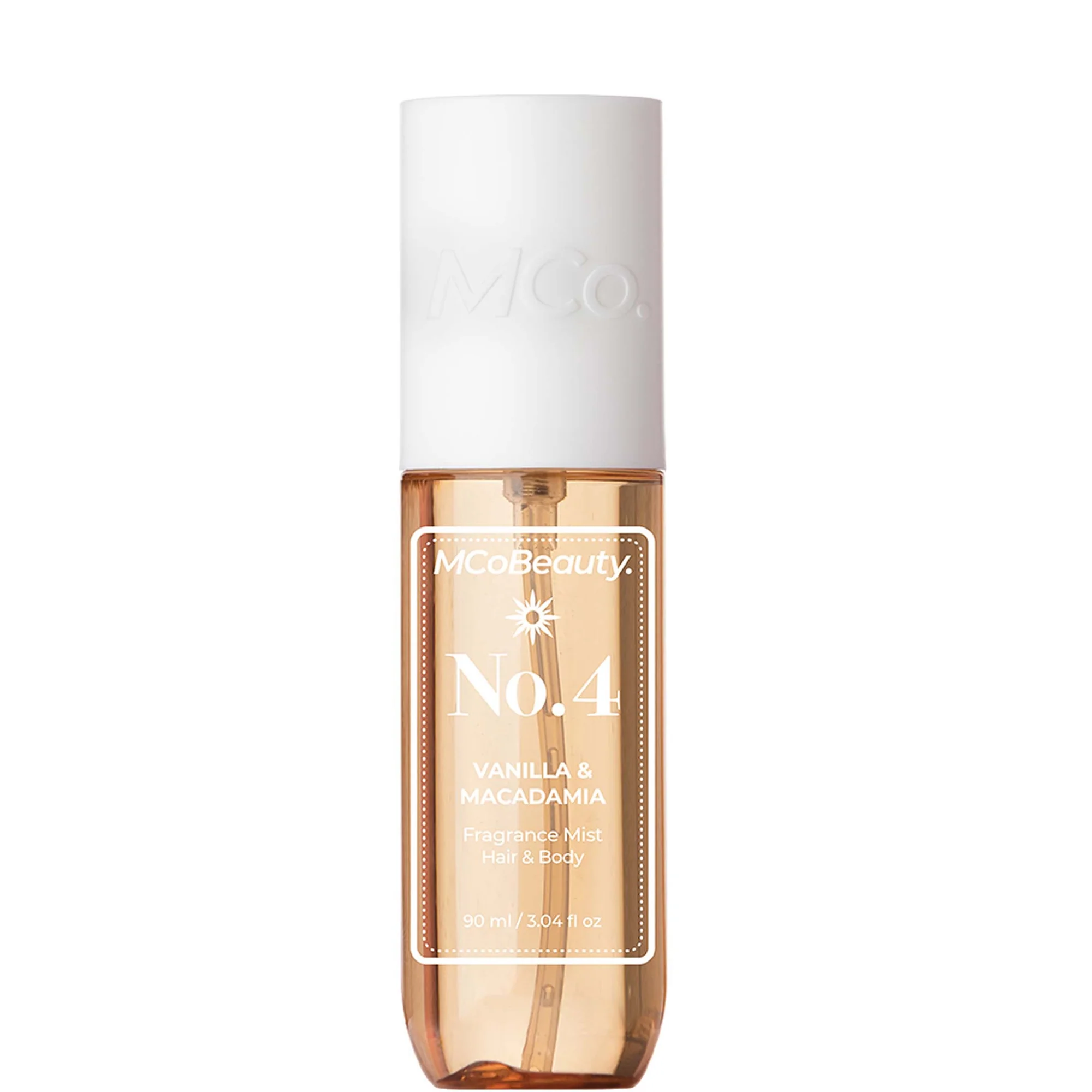 MCoBeauty Fragrance Mist Hair & Body 90ml - No.4 Vanilla & Macadamia