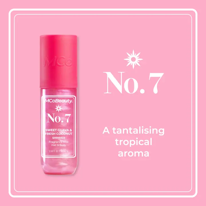 MCoBeauty Fragrance Mist Hair & Body 90ml - No.7 Shimmer - Image 4