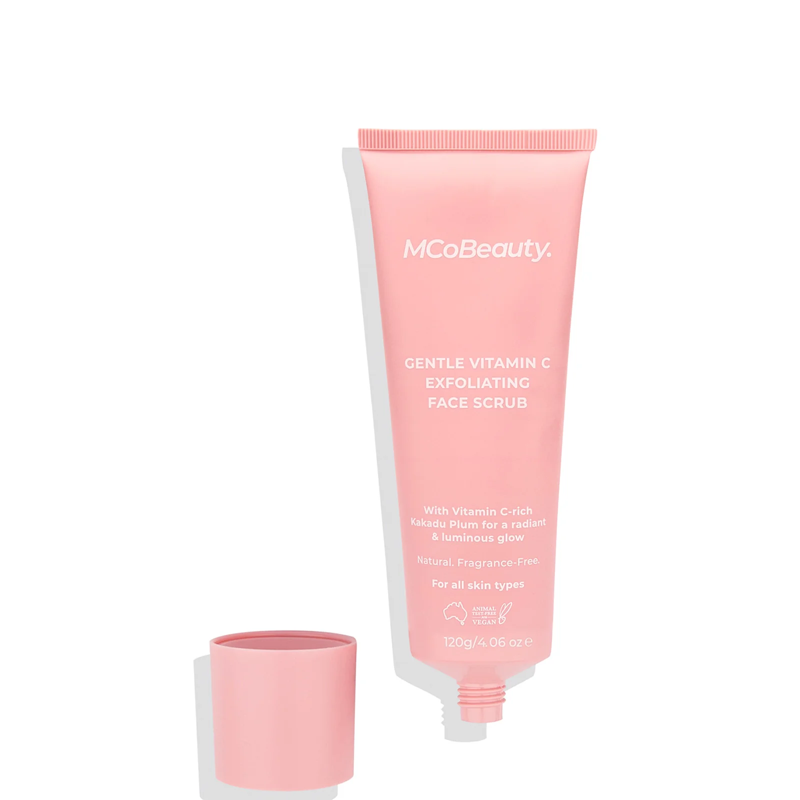MCoBeauty Gentle Vitamin C Exfoliating Face Scrub 120g - Image 2