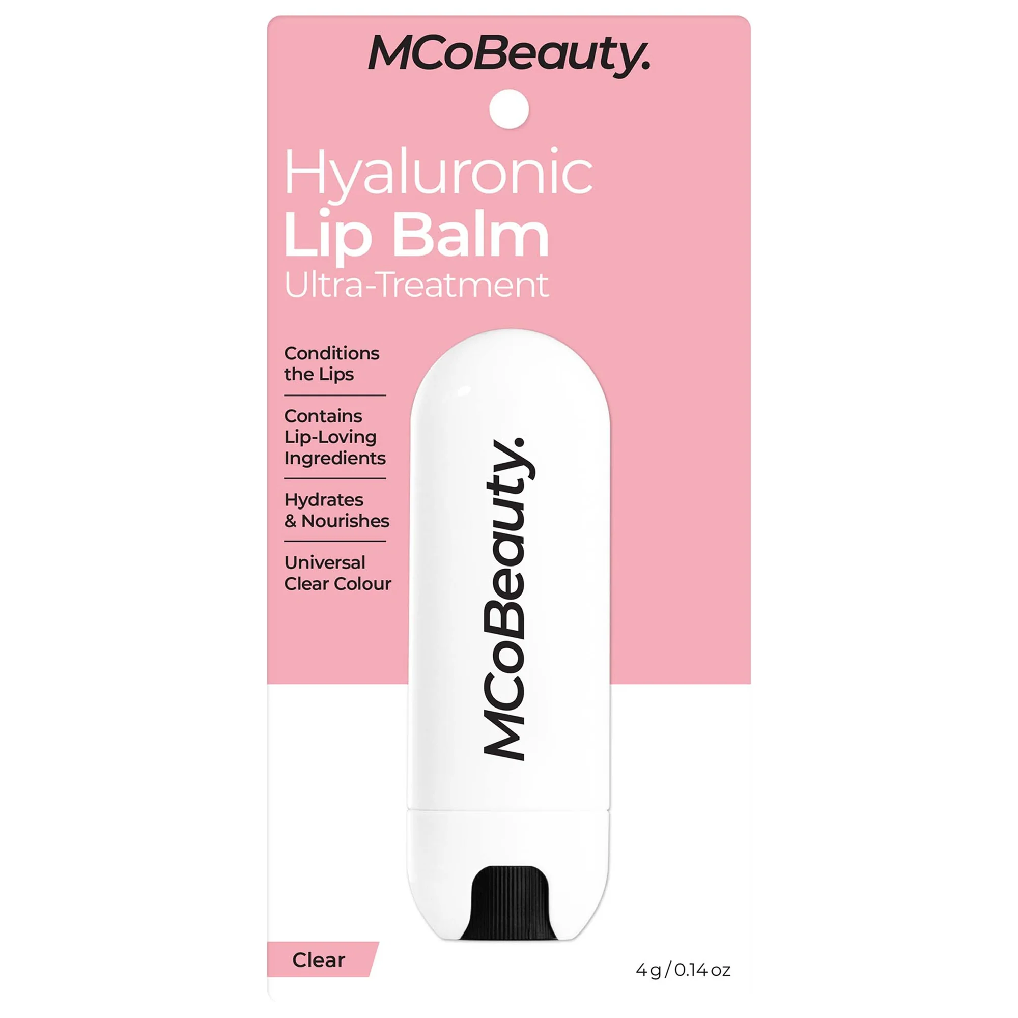 MCoBeauty Hyaluronic Ultra-Treatment Lip Balm 4g - Clear - Image 7