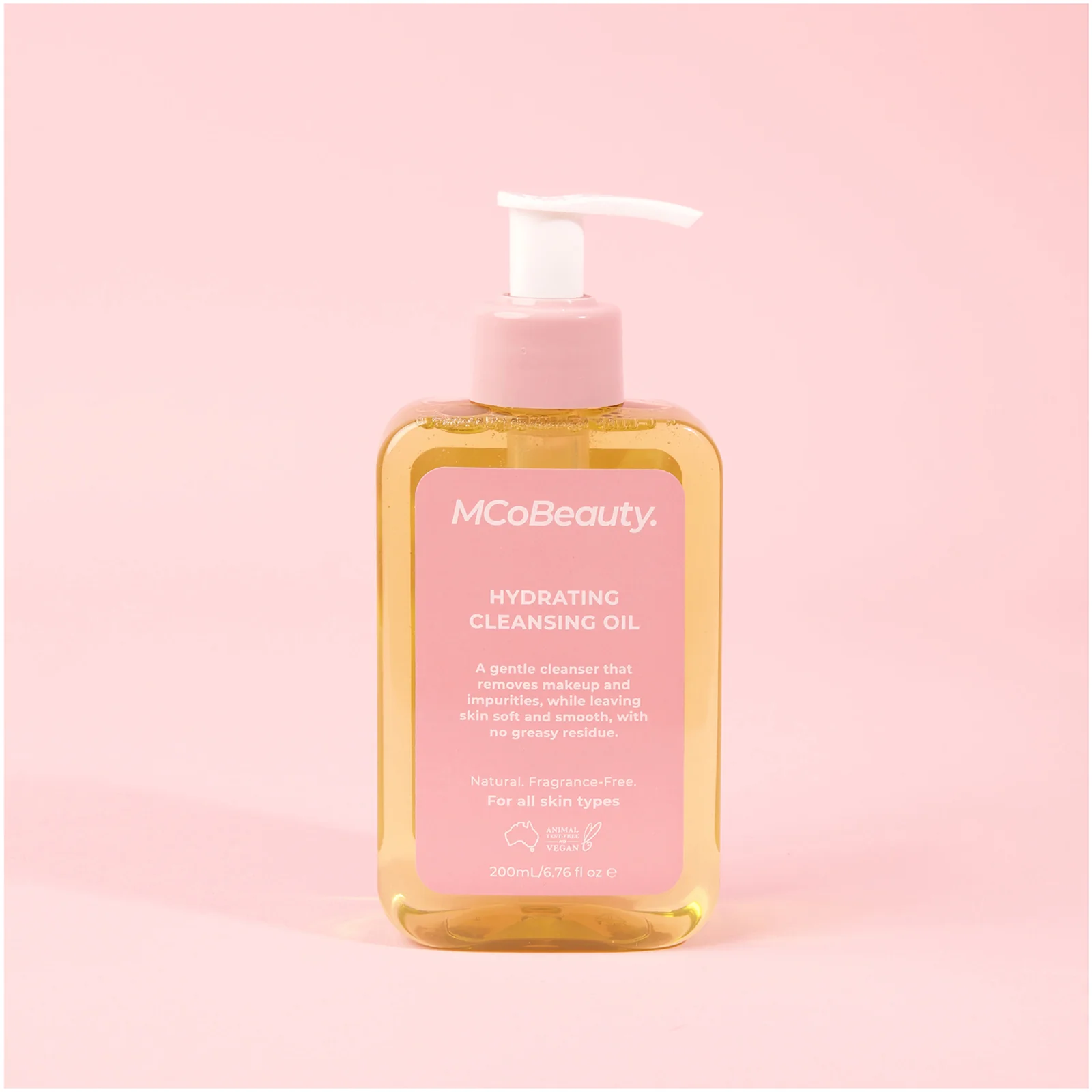 MCoBeauty Hydrating Cleansing Oil 200ml - Image 3
