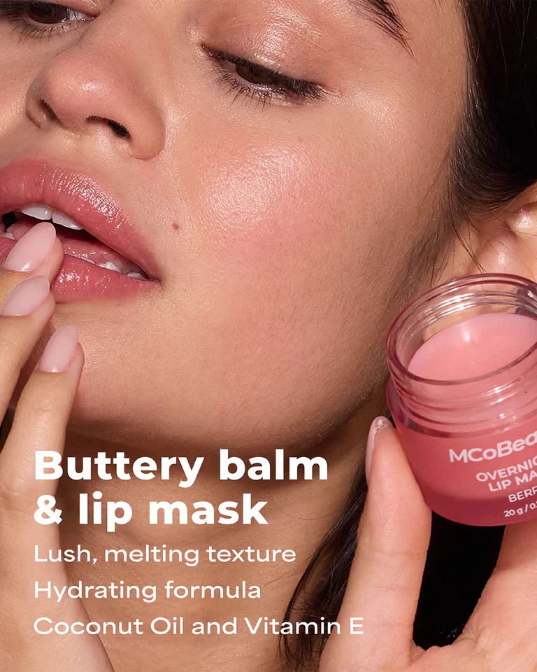 MCoBeauty Overnight Lip Mask 20g - Berry - Image 4