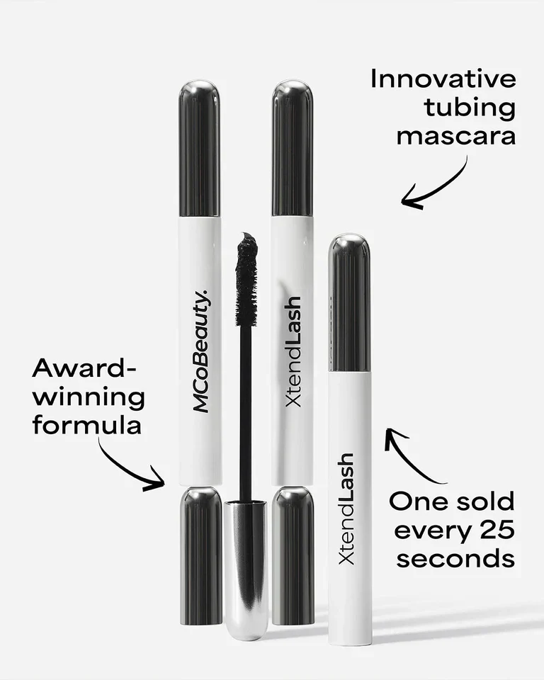 MCoBeauty XtendLash Tubing Mascara - Black/Brown 7ml - Image 5
