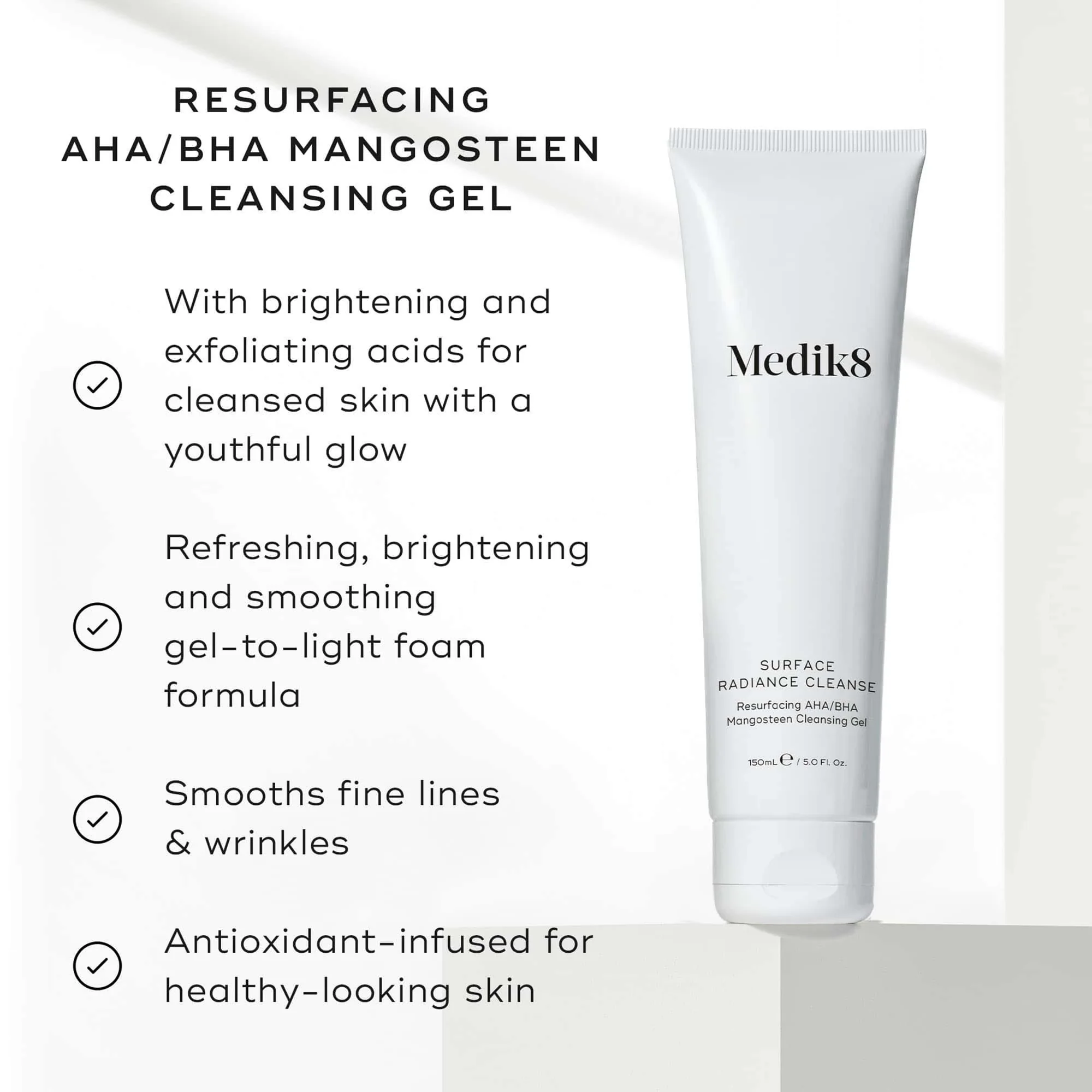 Medik8 Surface Radiance Cleanse 40ml - Image 2