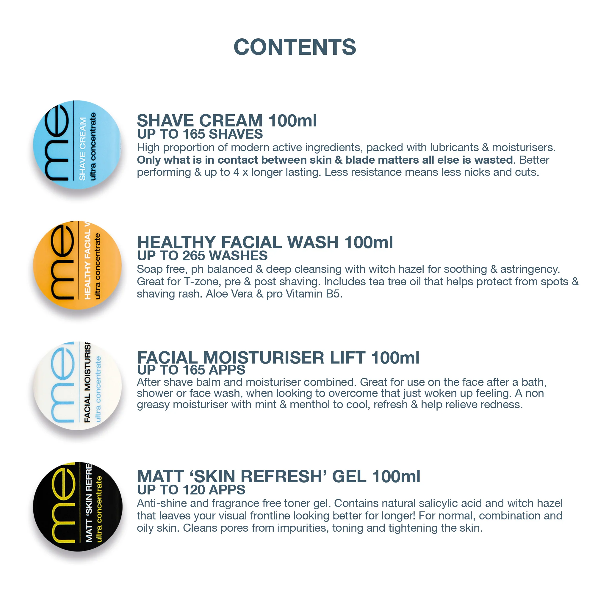 men-ü Ultimate Shave and Skin Kit - Image 3