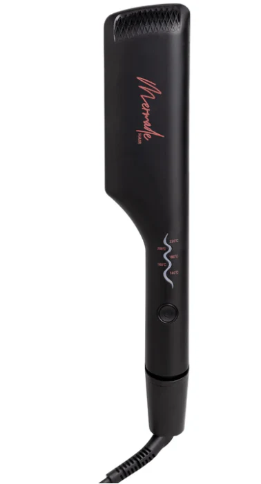 Mermade Hair Double Waver 25mm Barrel - Black