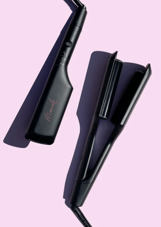 Mermade Hair Double Waver 25mm Barrel - Black - Image 5