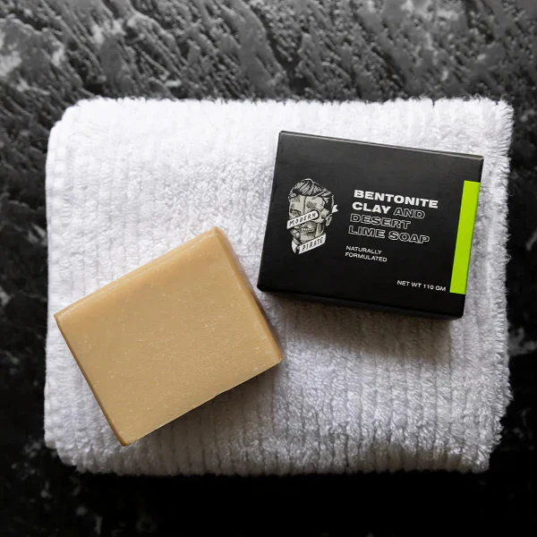Modern Pirate Bentonite Clay Face/Body Soap 110gm - Image 3