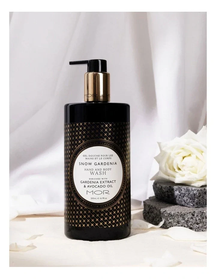 MOR Emporium Classics Snow Gardenia Hand & Body Wash 500ml - Image 2