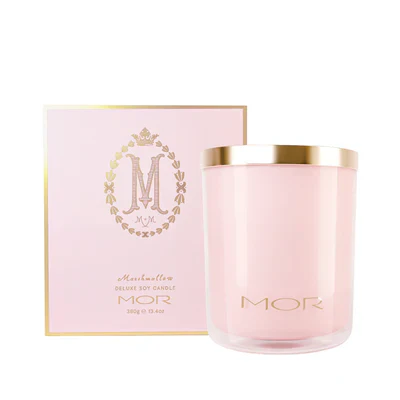 MOR Marshmallow Deluxe Soy Candle 380g - Image 2