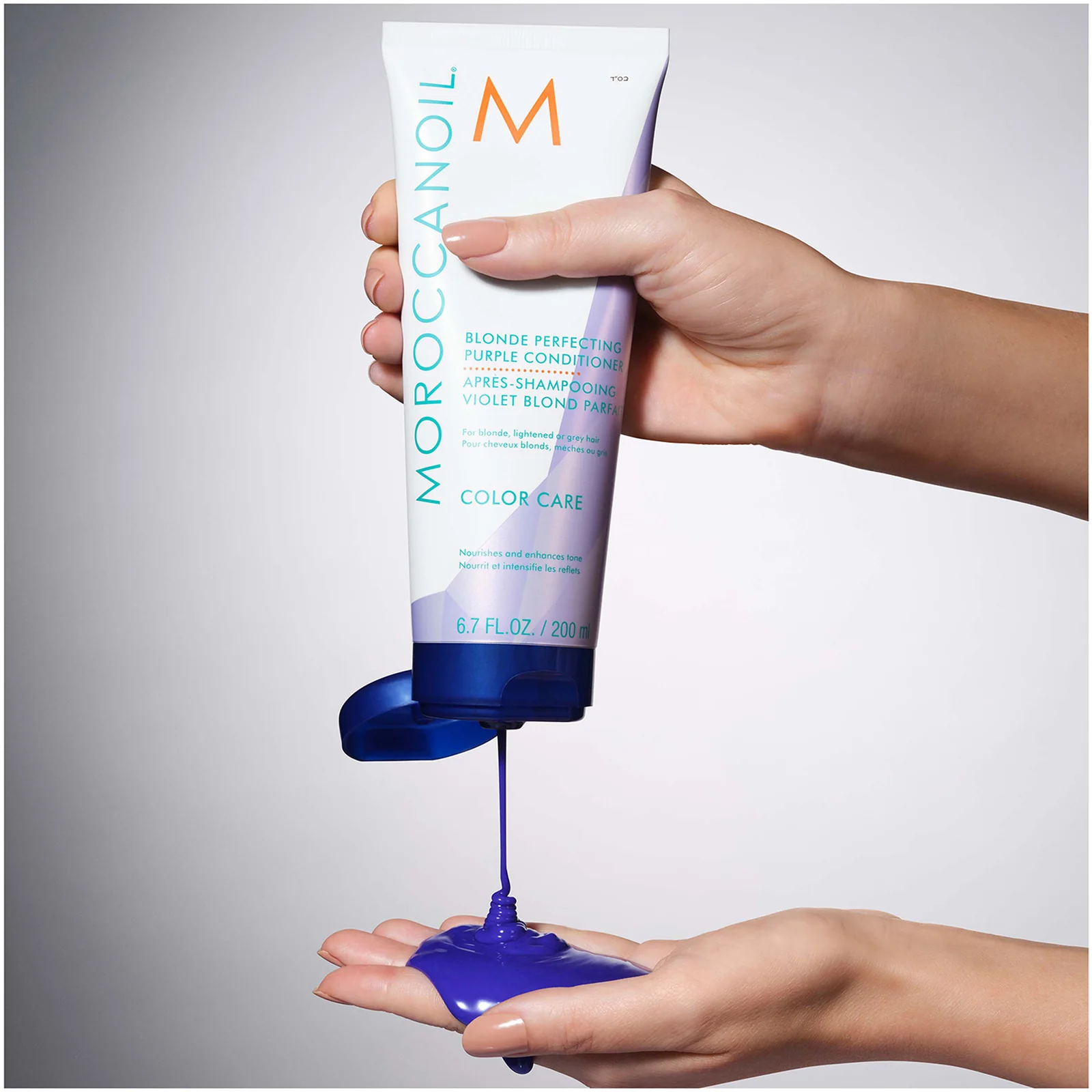 Moroccanoil Blonde Perfecting Purple Conditioner 200ml - Image 2