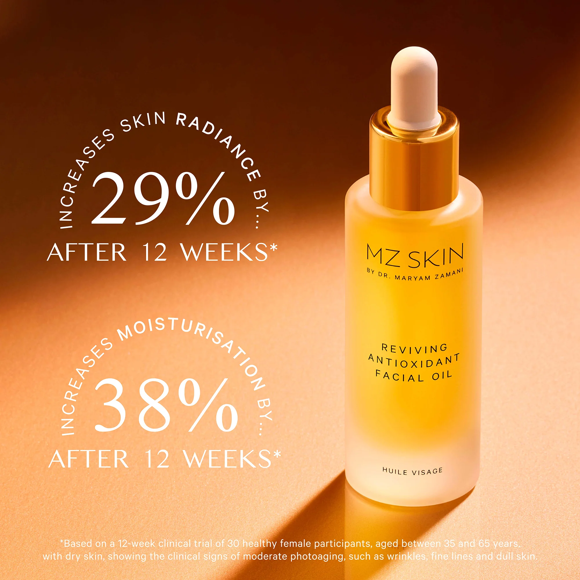 MZ Skin Reviving Antioxidant Facial Oil 30ml - Image 3