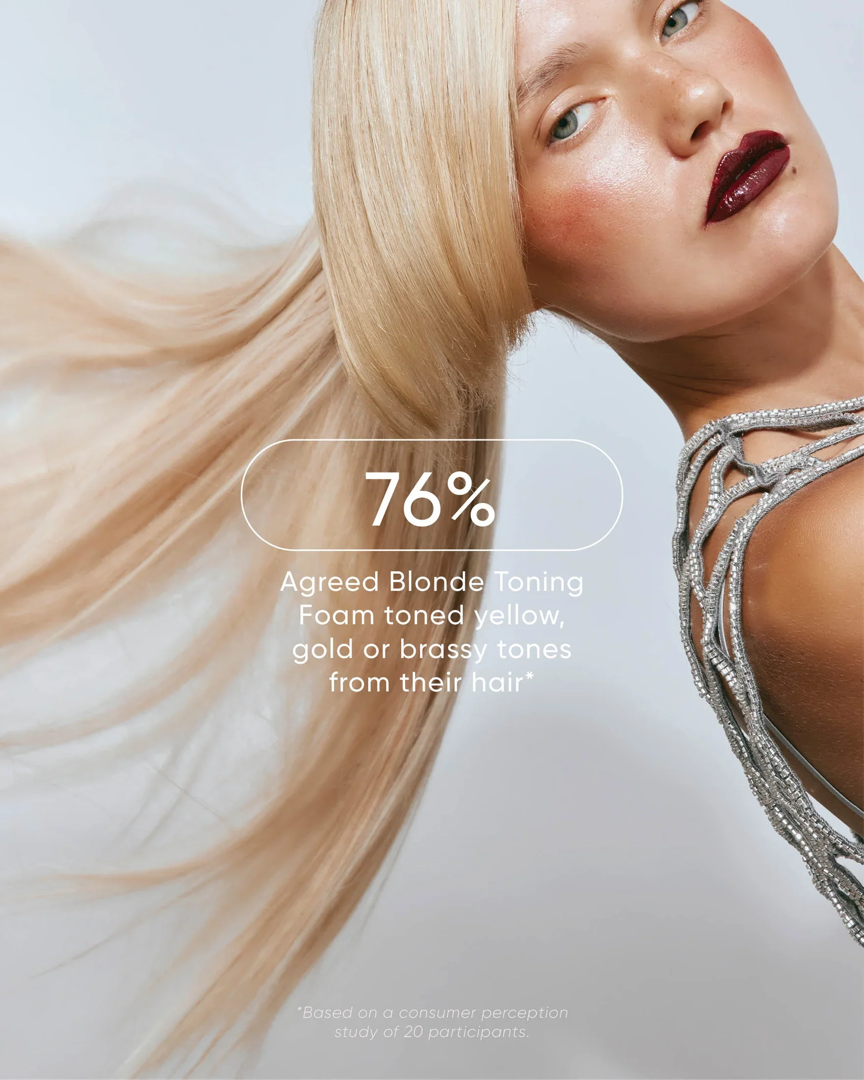 NAK Blonde Plus 10V Toning Foam 100g - Image 6