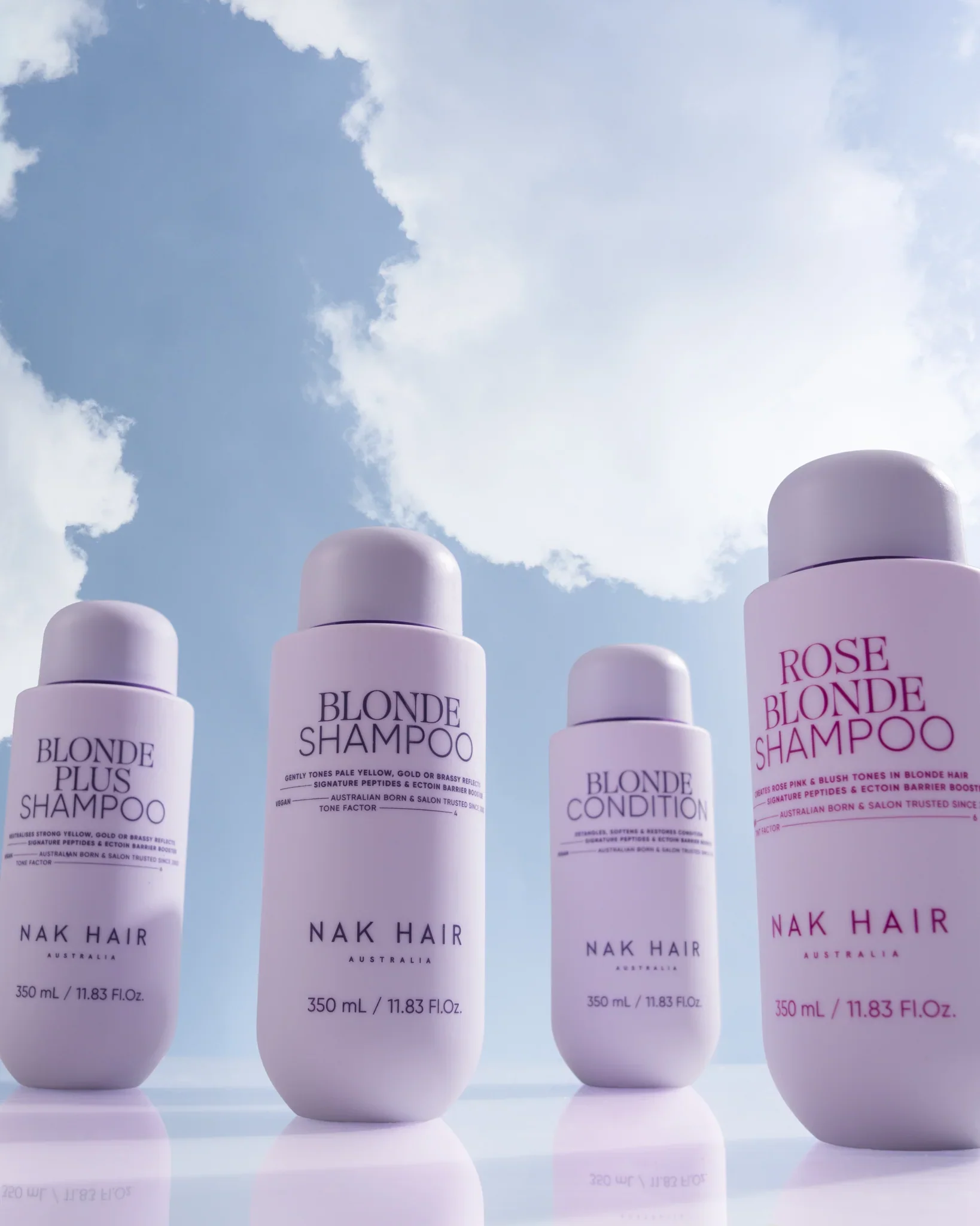 NAK Signature Blonde Shampoo 350ml - Image 2
