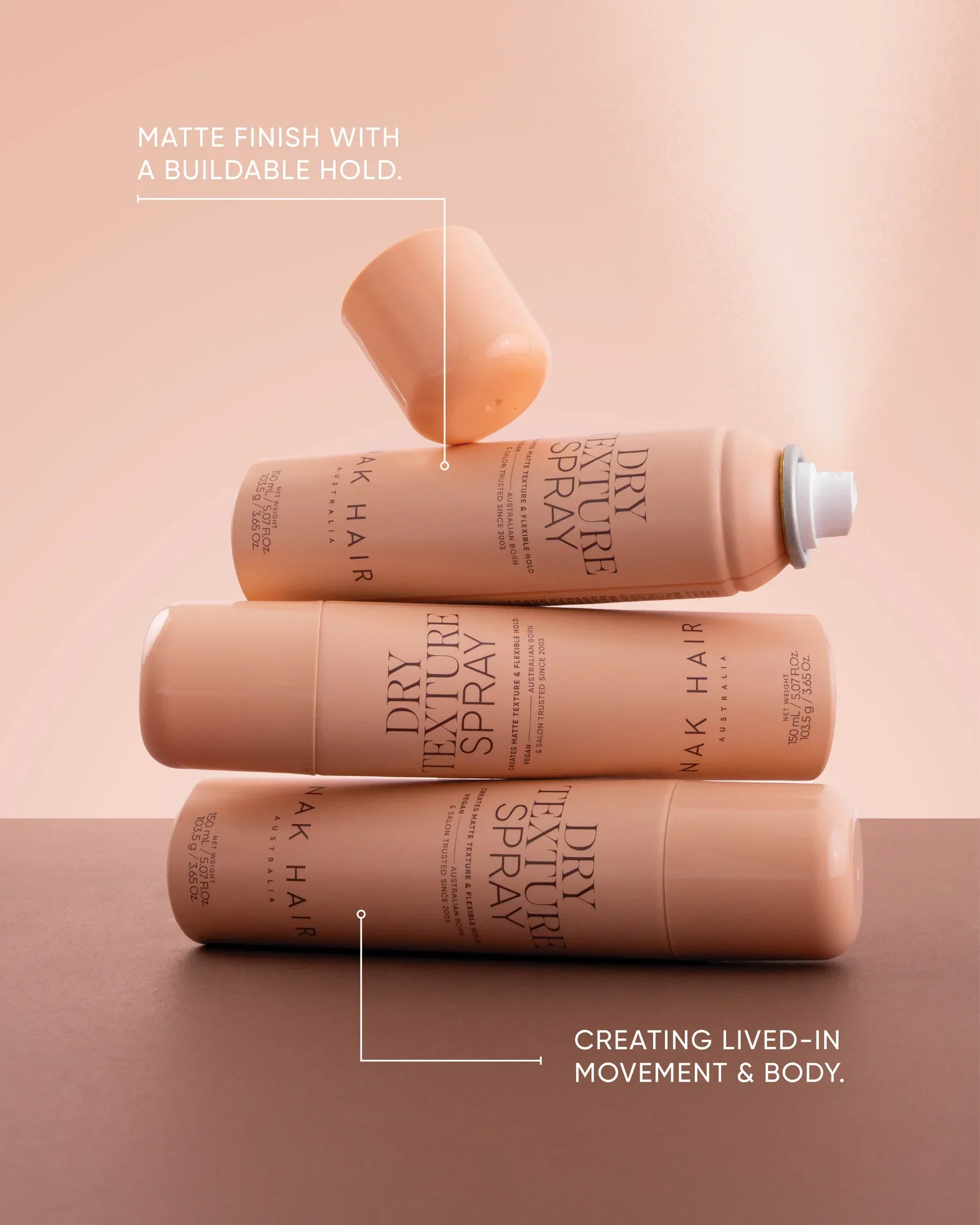 NAK Signature Dry Texture Spray 150g - Image 2