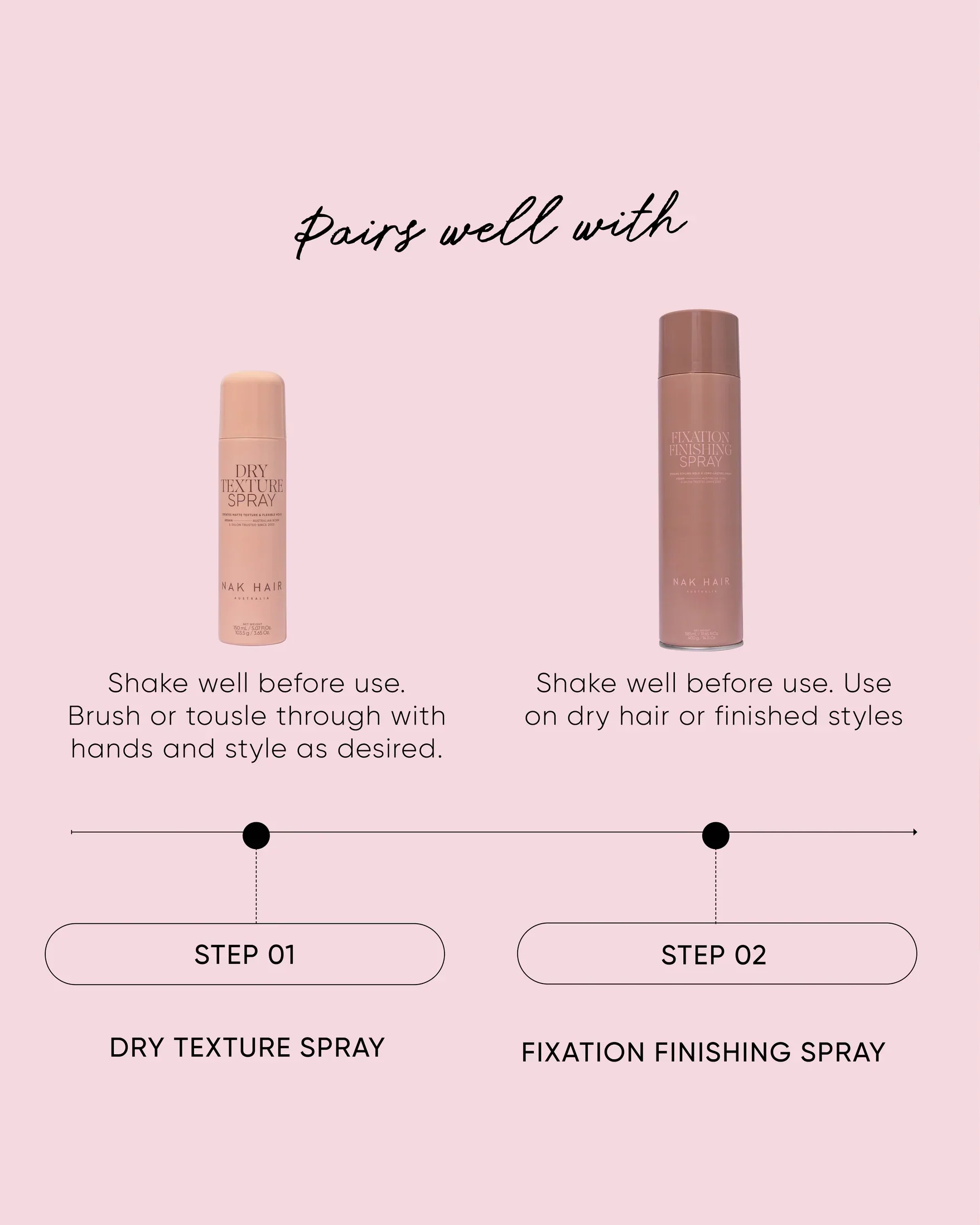 NAK Signature Dry Texture Spray 150g - Image 5