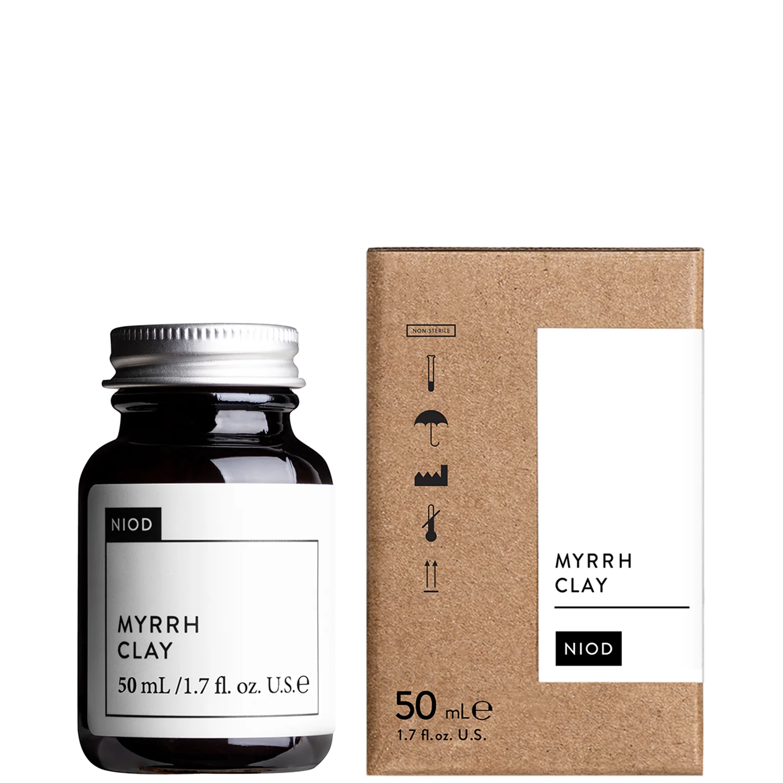NIOD Myrrh Clay Mask 50ml - Image 2