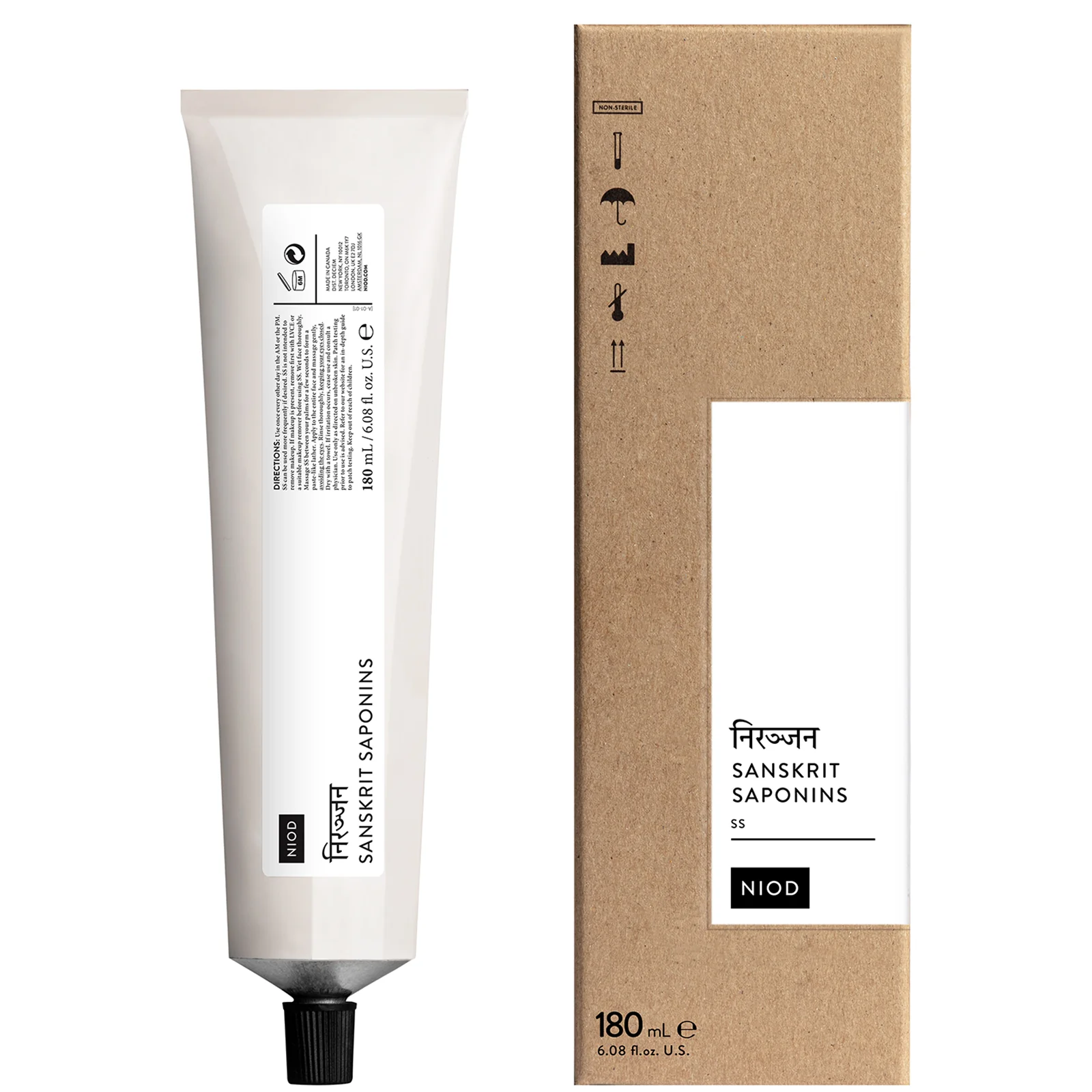 NIOD Sanskrit Saponins Cleanser 180ml - Image 2