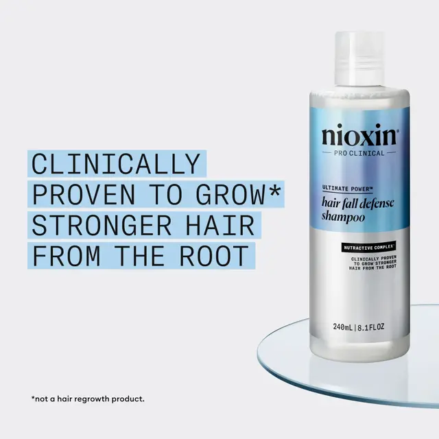 Nioxin Hair Fall Defense Shampoo 240ml - Image 5