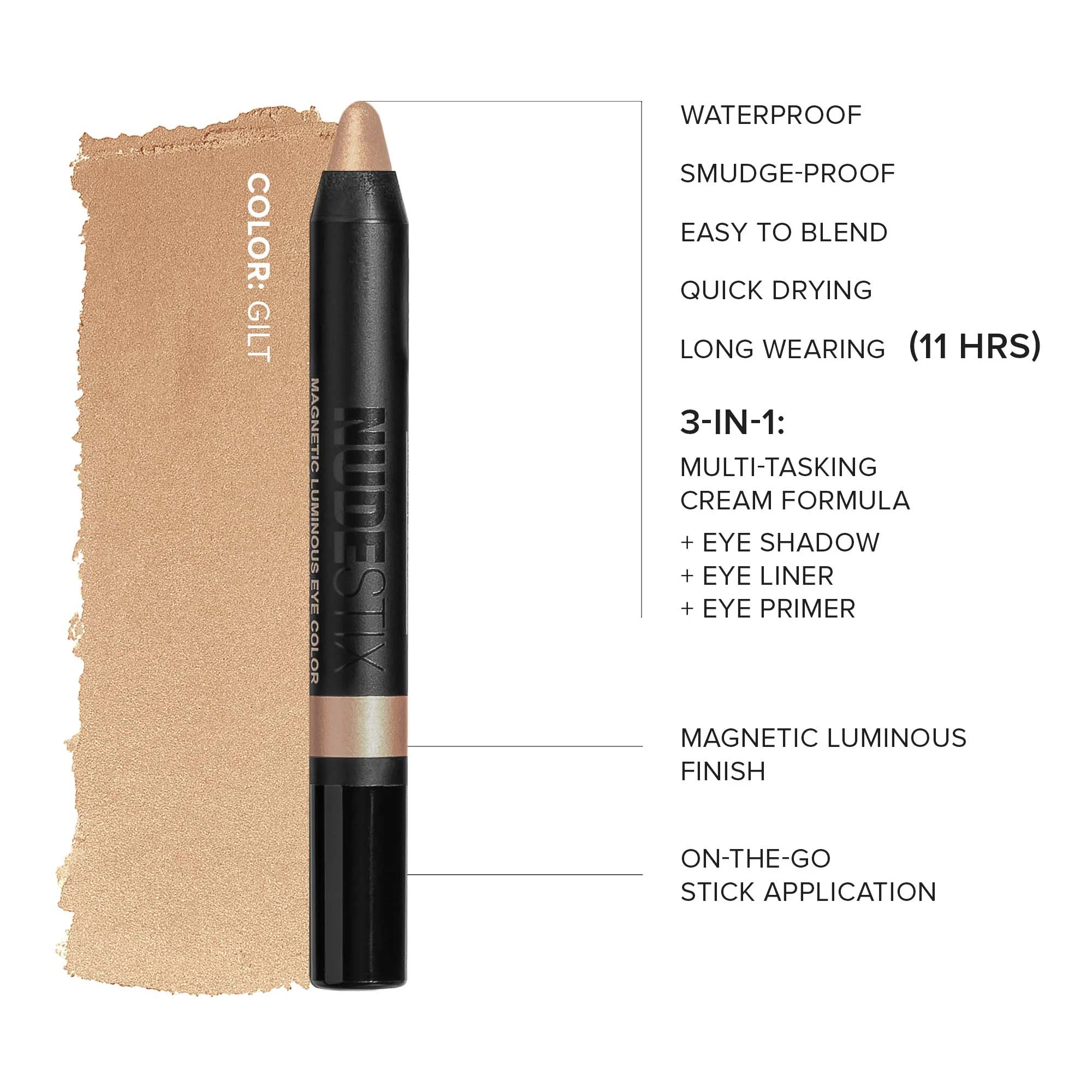 NUDESTIX Magnetic Luminous Eye Colour 2.8g (Various Shades) - Image 17
