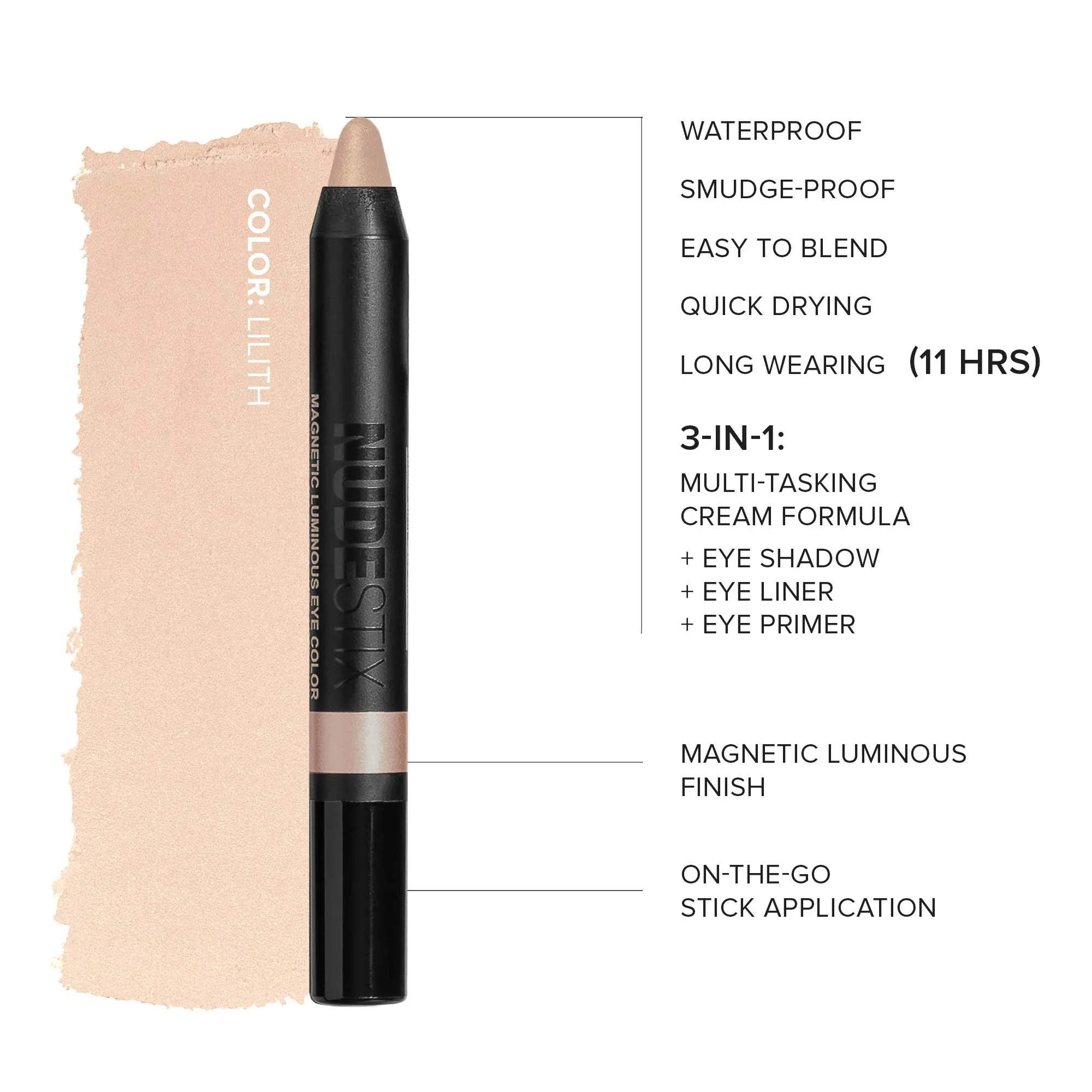 NUDESTIX Magnetic Luminous Eye Colour 2.8g (Various Shades) - Image 26