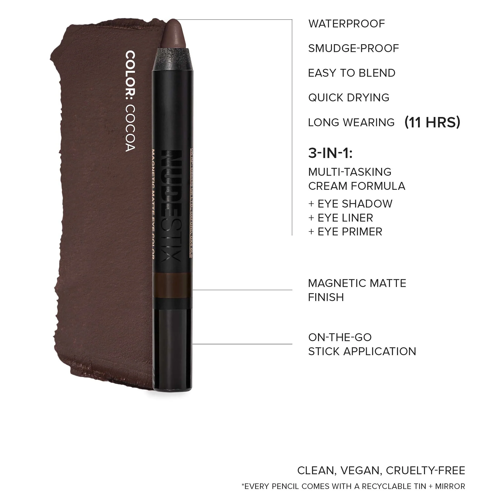 NUDESTIX Magnetic Luminous Eye Colour 2.8g (Various Shades) - Image 56