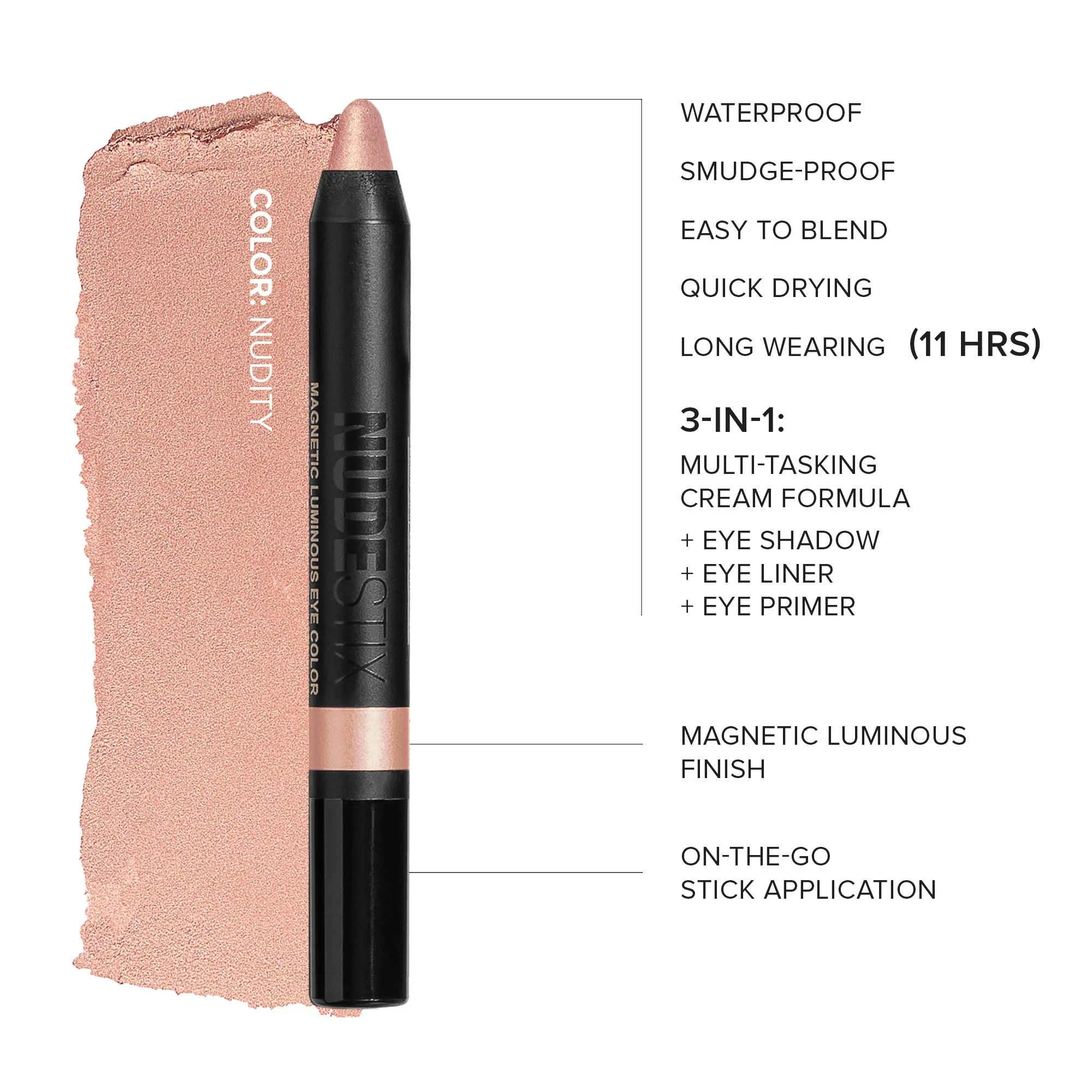 NUDESTIX Magnetic Luminous Eye Colour 2.8g (Various Shades) - Image 61