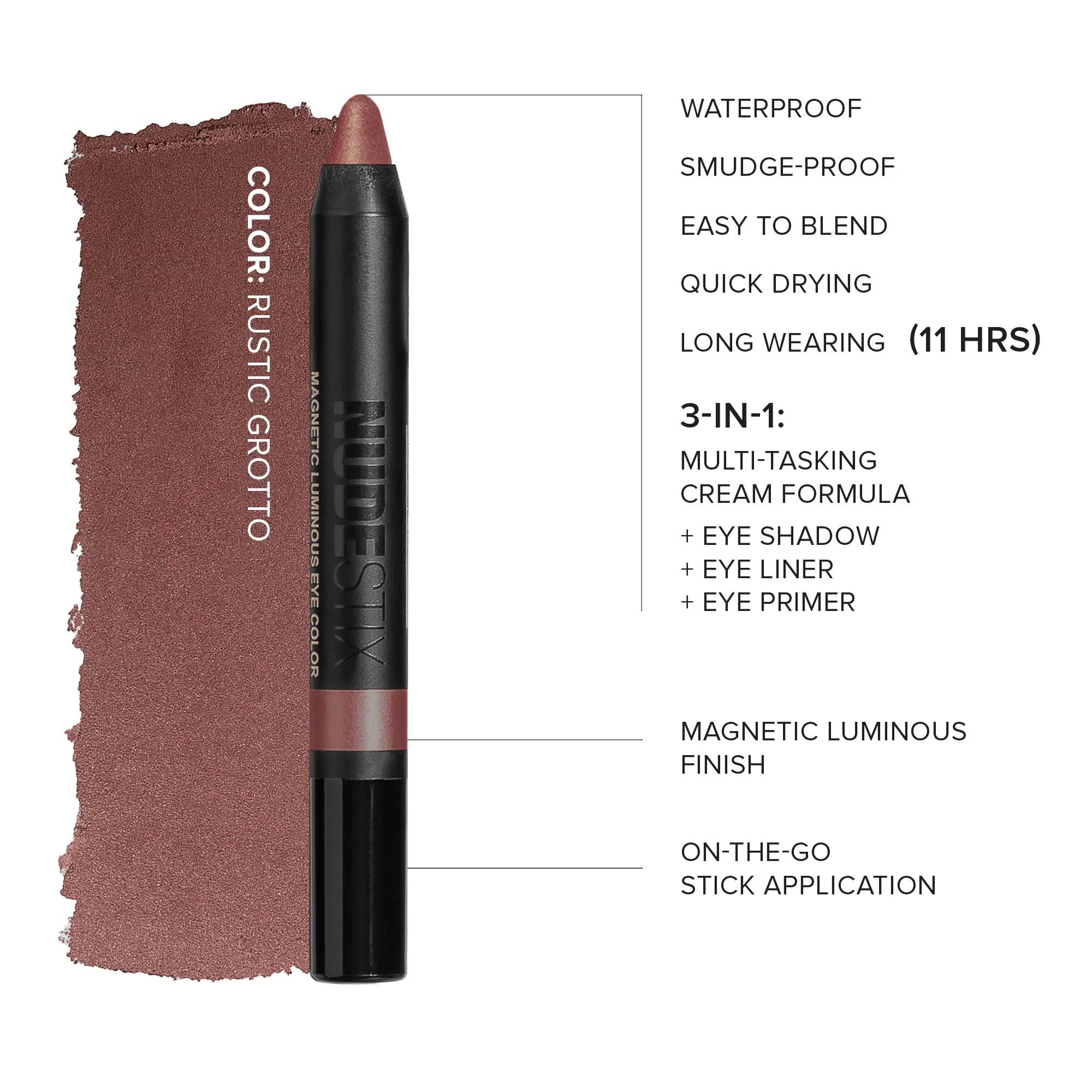 NUDESTIX Magnetic Luminous Eye Colour 2.8g (Various Shades) - Image 82