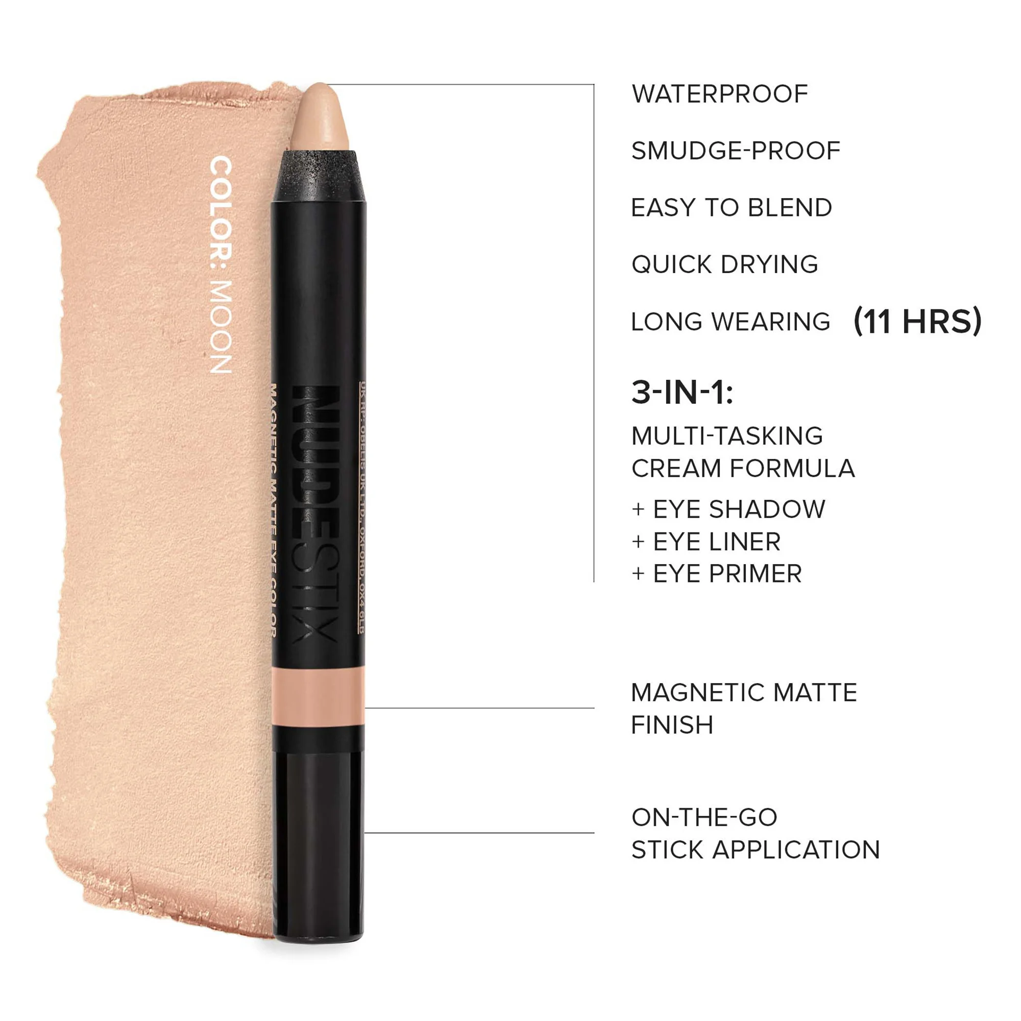NUDESTIX Magnetic Matte Eye Colour (Various Shades) - Image 14