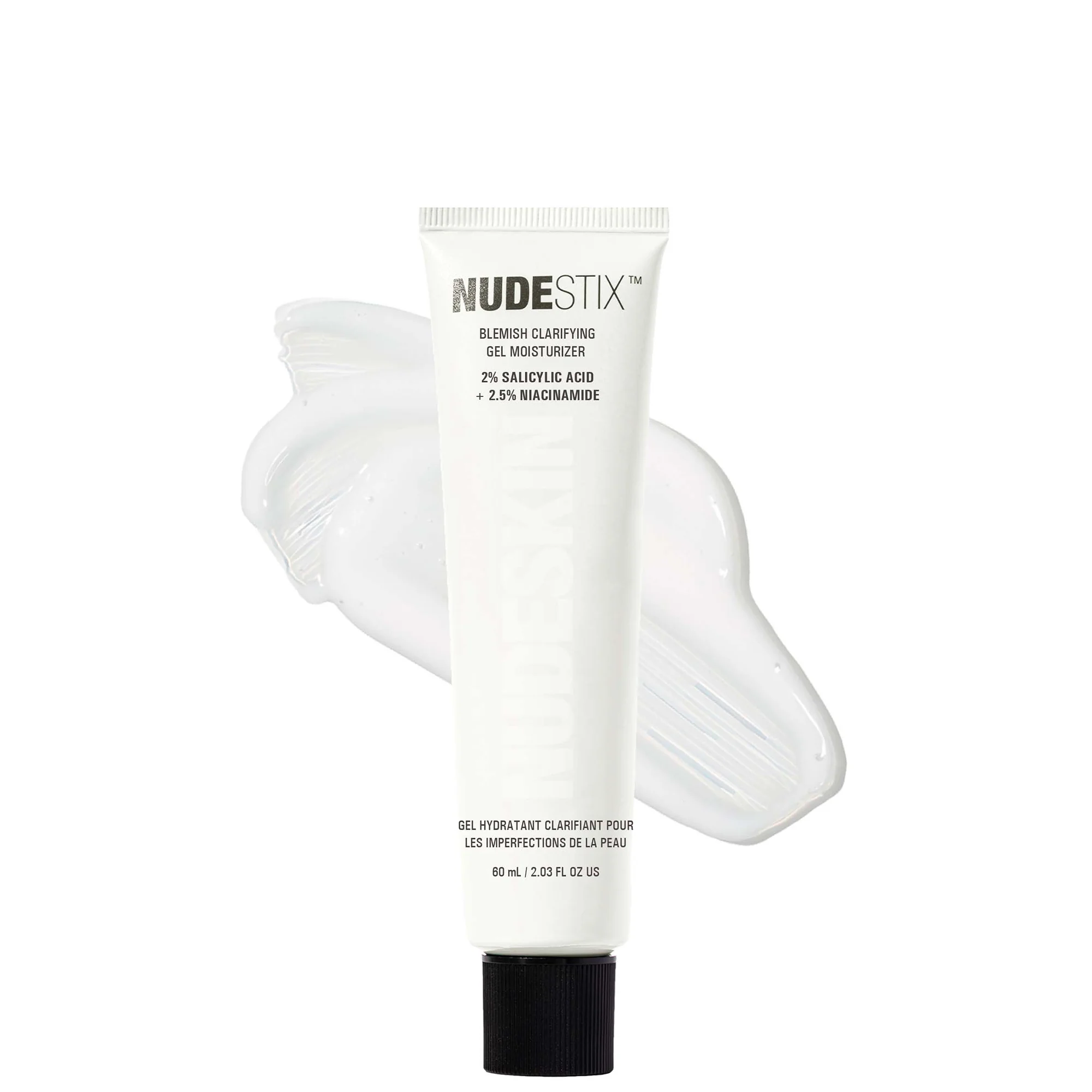 NUDESTIX NUDESKIN Blemish Clarifying Gel Moisturiser 60ml - Image 2