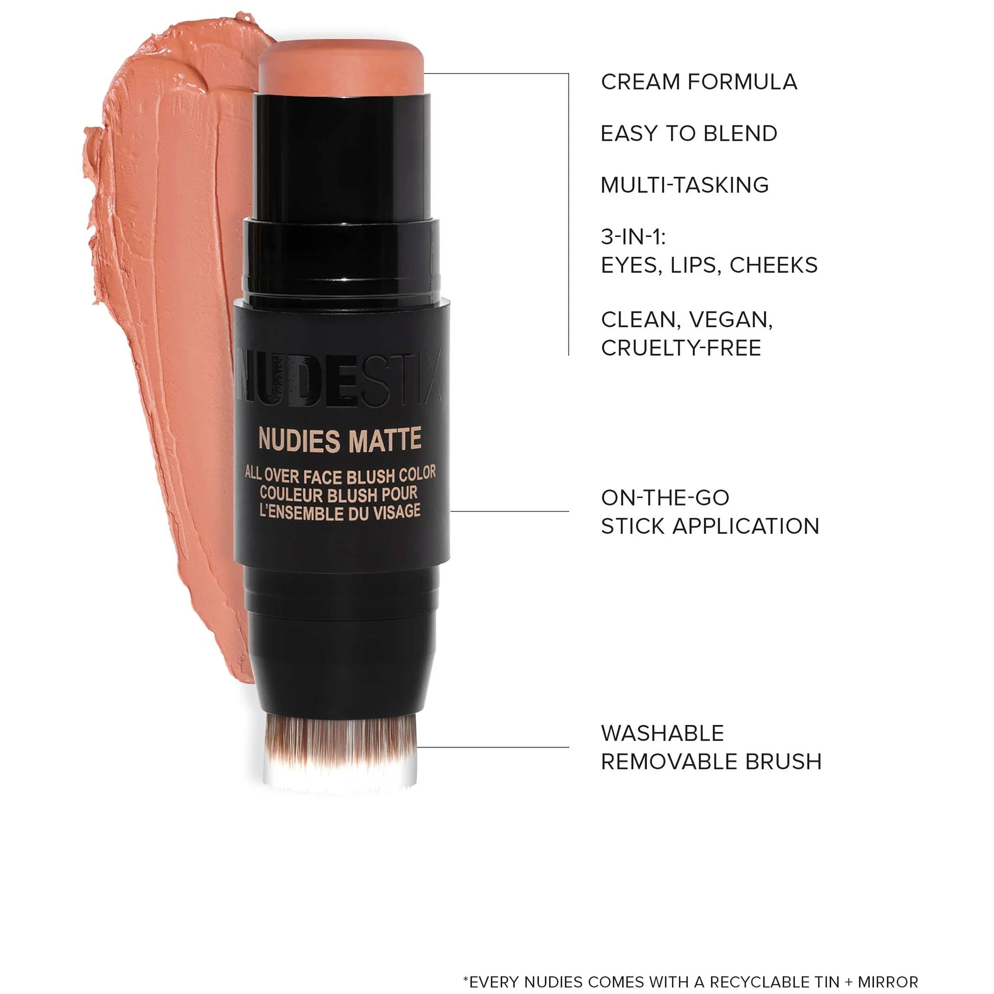 NUDESTIX Nudies Matte All Over Face Blush Colour 7g (Various Shades) - Image 15