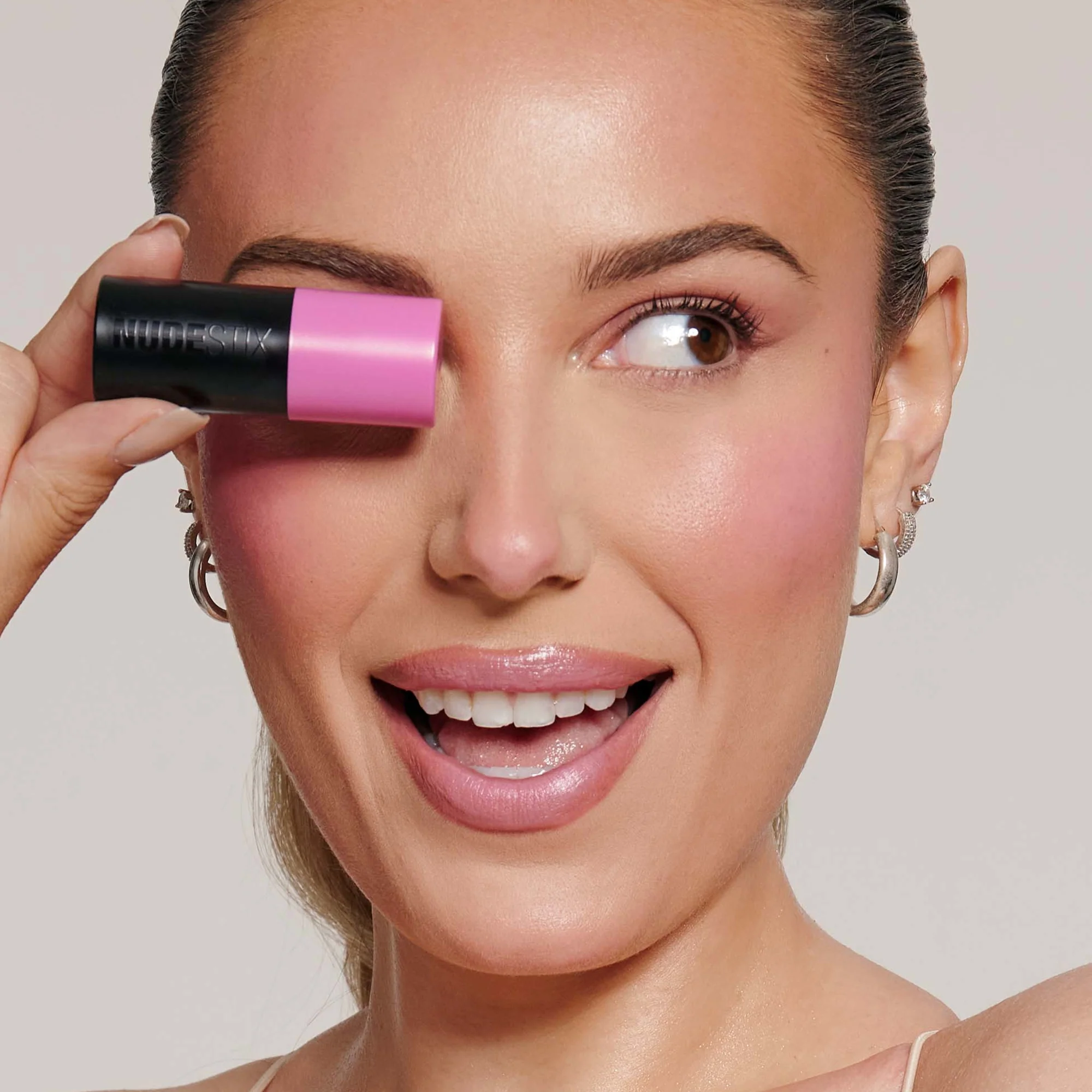 NUDESTIX Nudies Matte and Glow Core All Over Face Blush Colour 6g (Various Shades) - Image 15